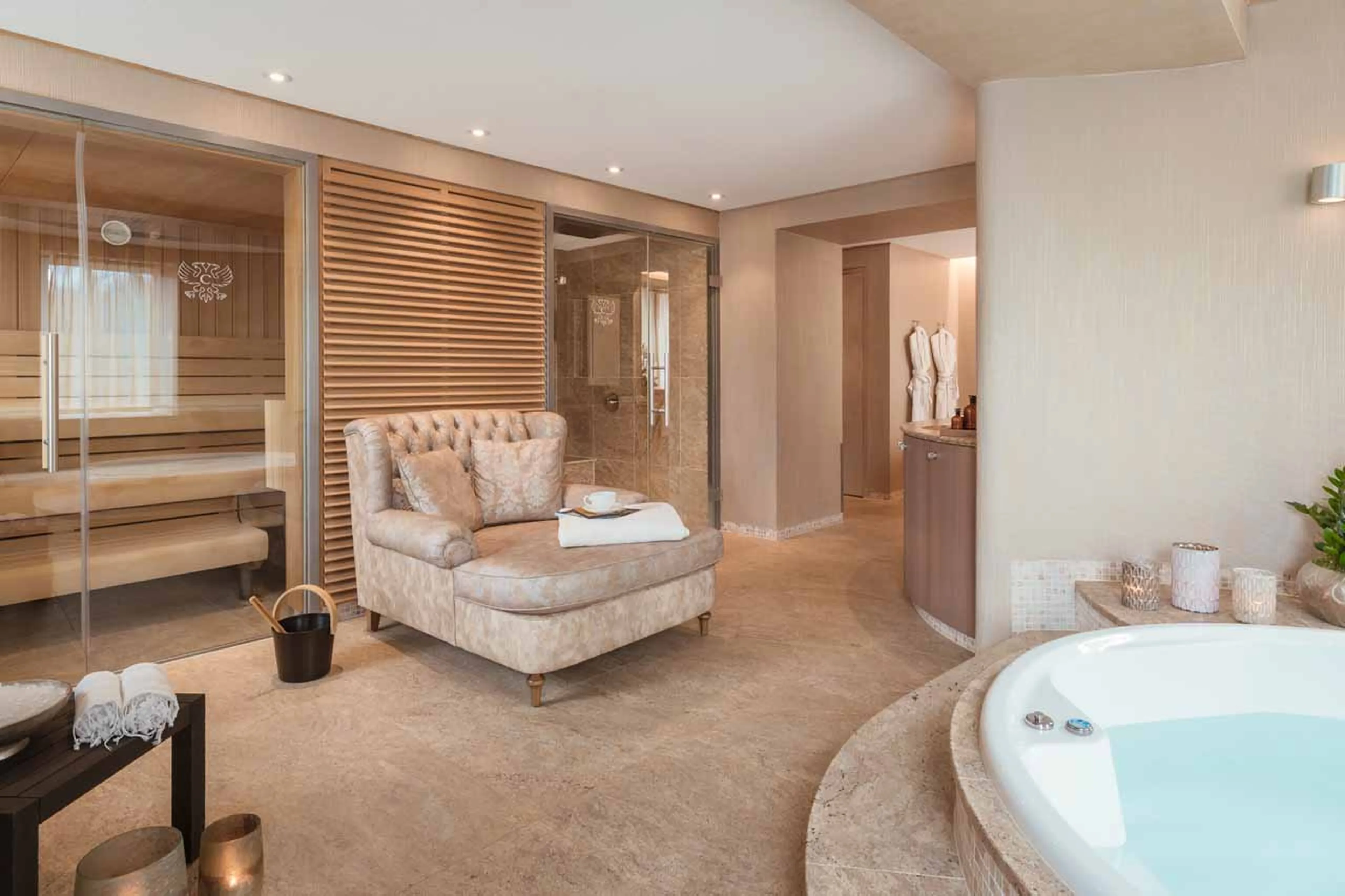 Spa at the Carlton Penthouse in St Moritz