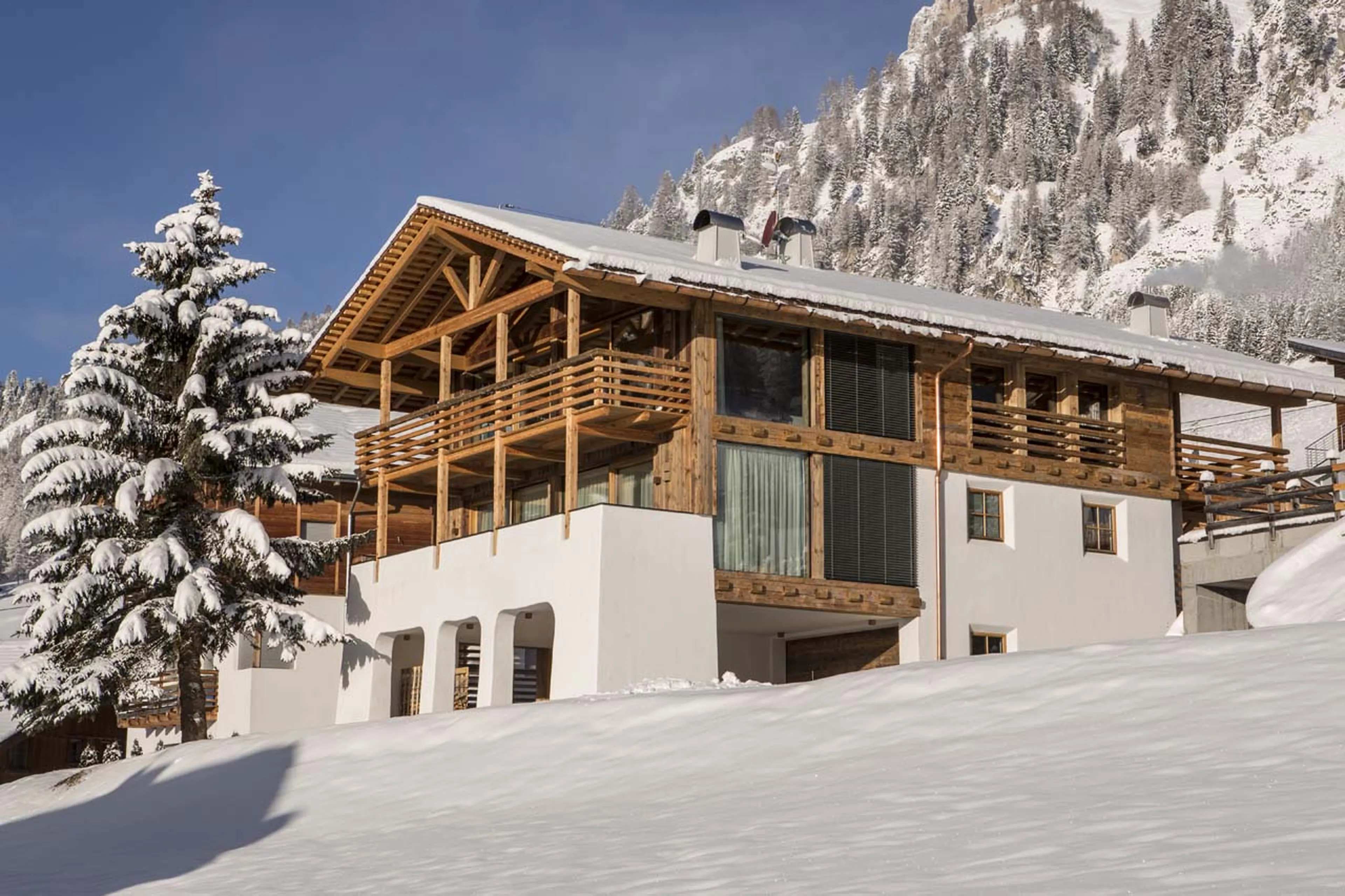 Exterior in Casa Feroze in Alta Badia