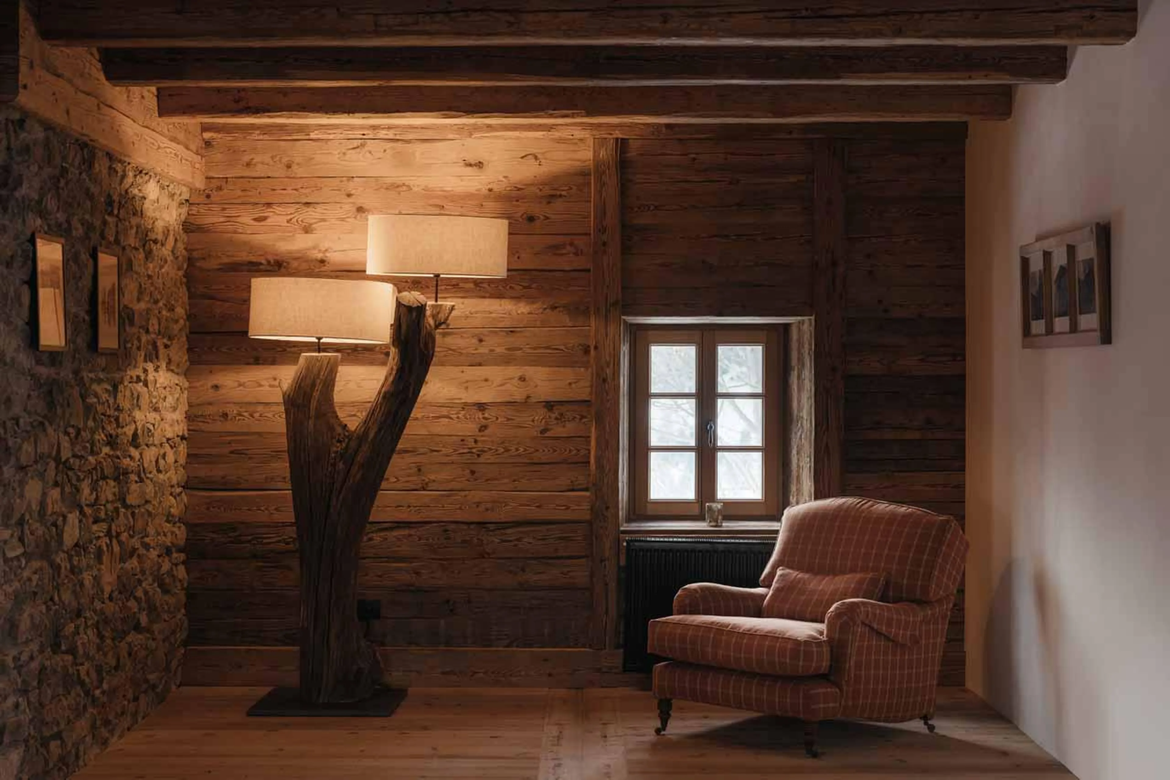 Armchair at Casa Tra Cime in Arabba