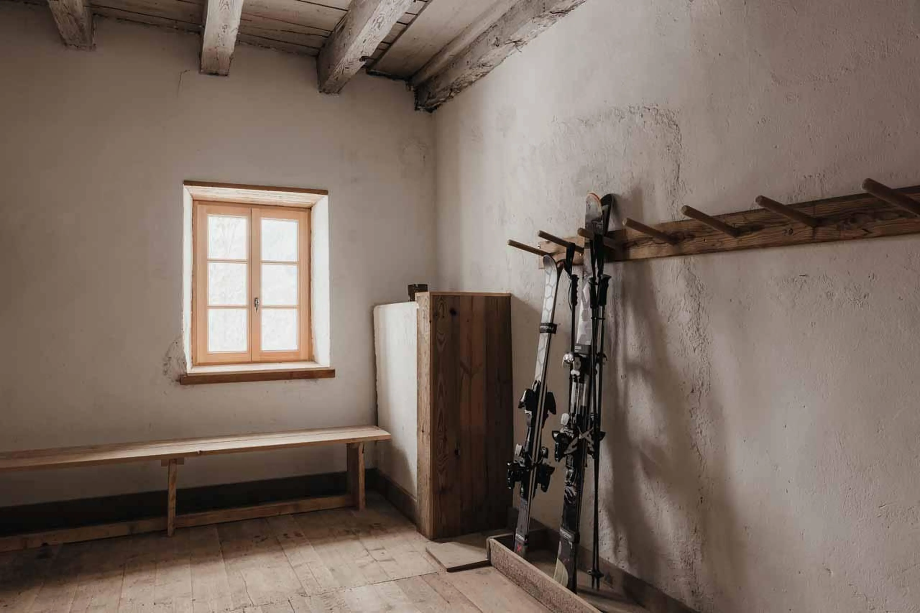 Ski room at Casa Tra Cime in Arabba