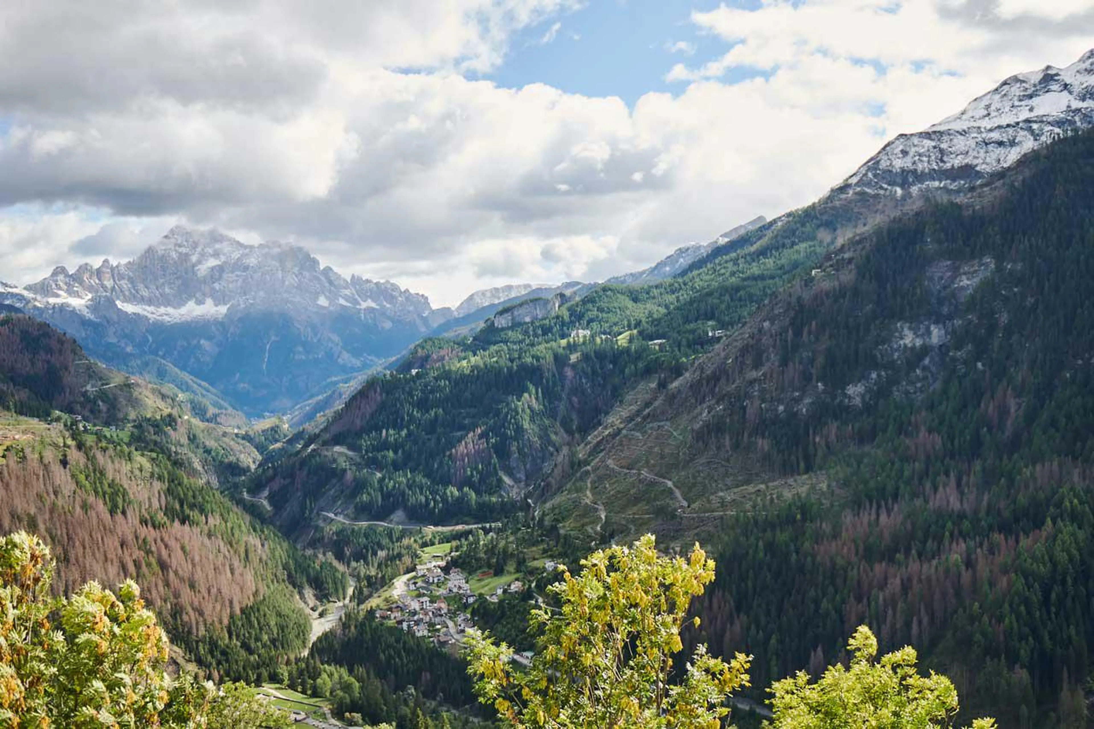 Mountain views from Casa Tra Cime in Arabba