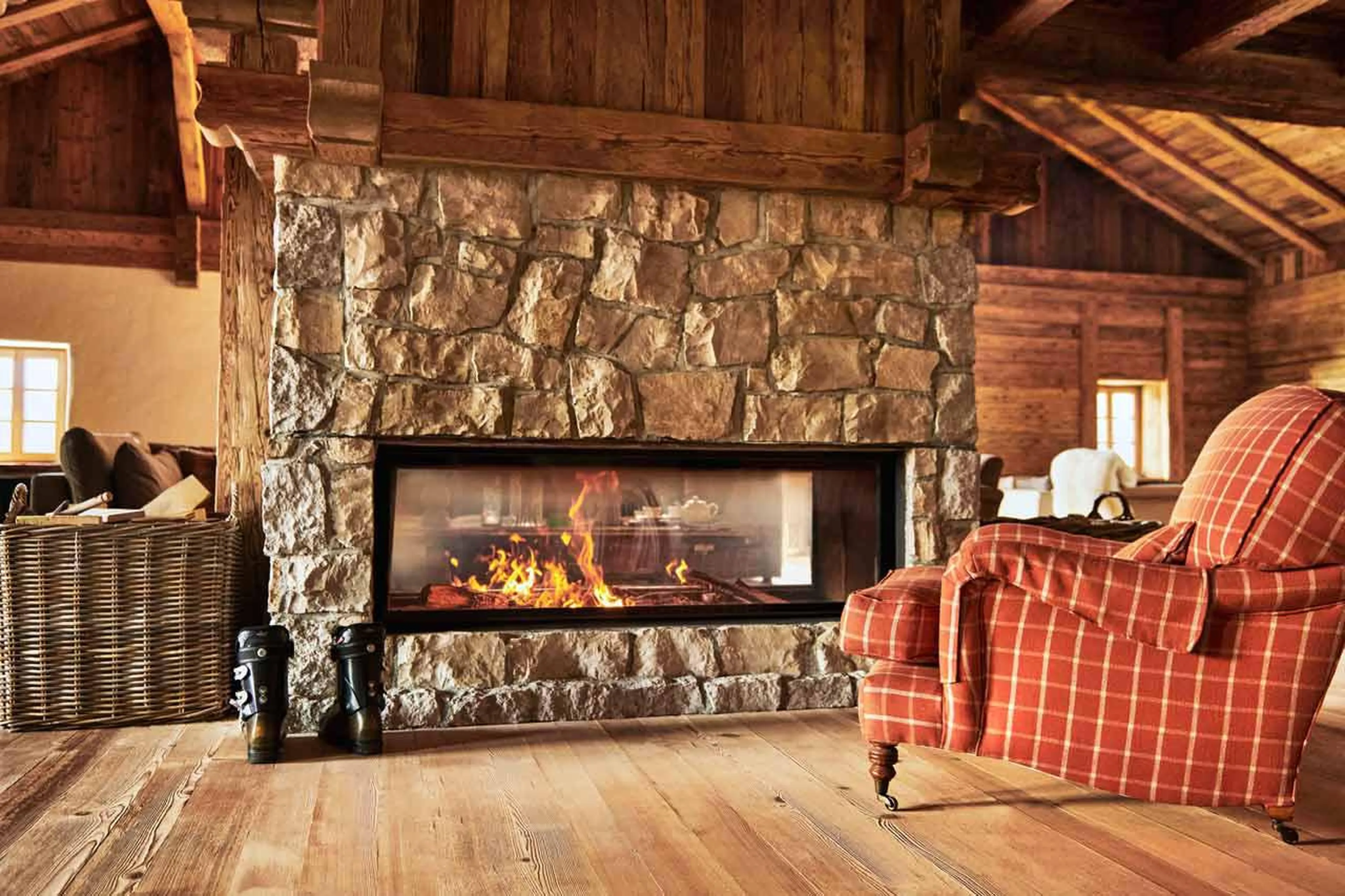 Living room at Casa Tra Cime in Arabba