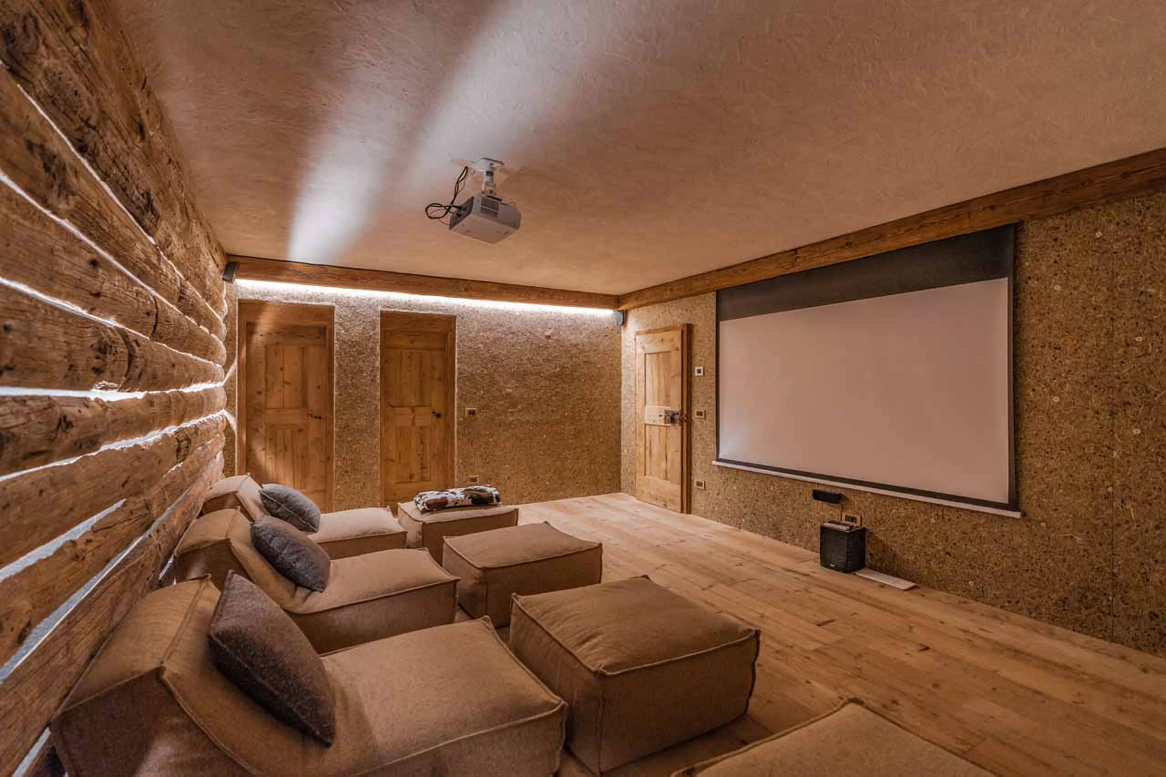 Home cinema at Cesa del Louf in Arabba