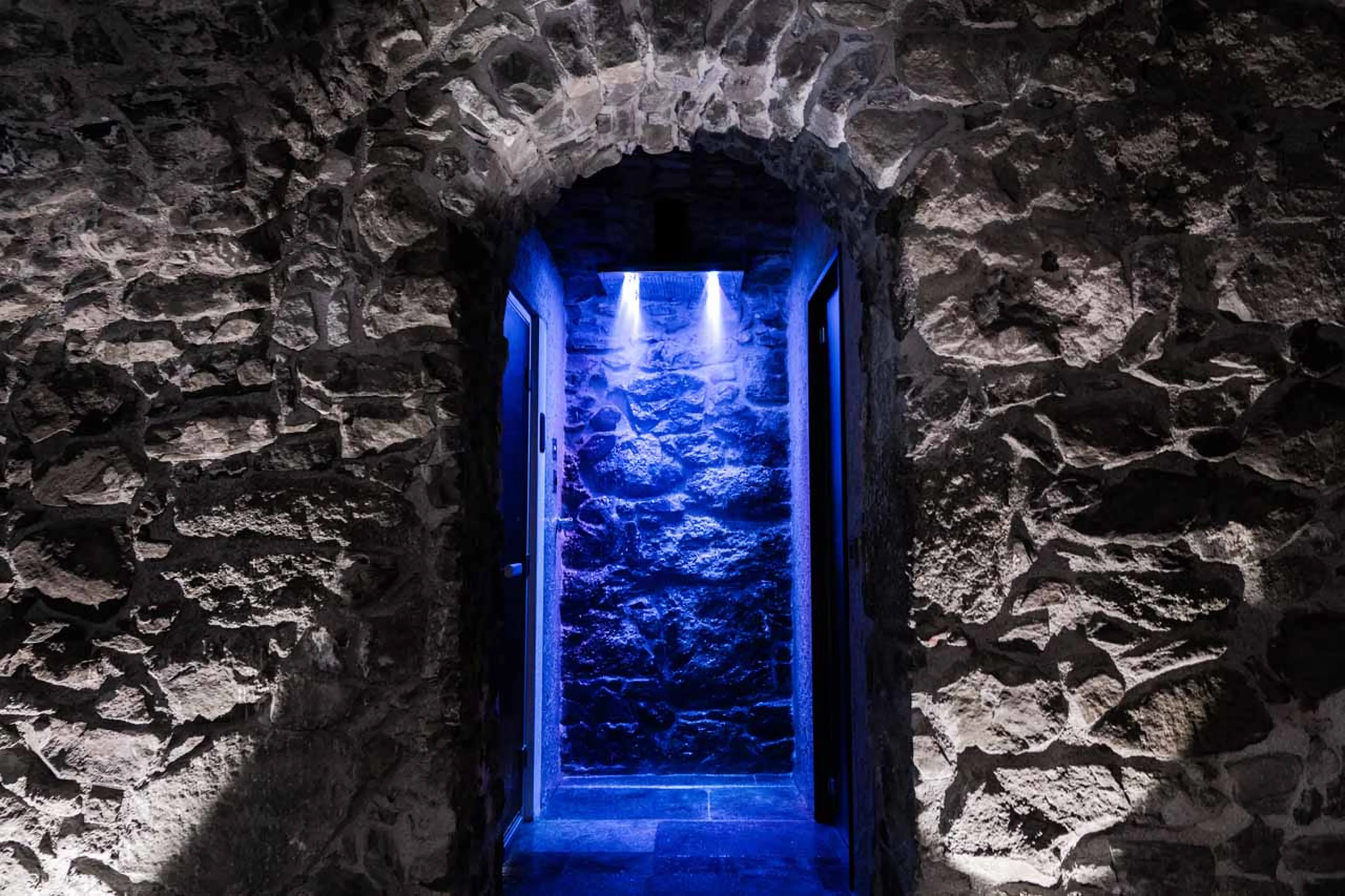 Experience shower at Cesa del Louf Maso in Arabba