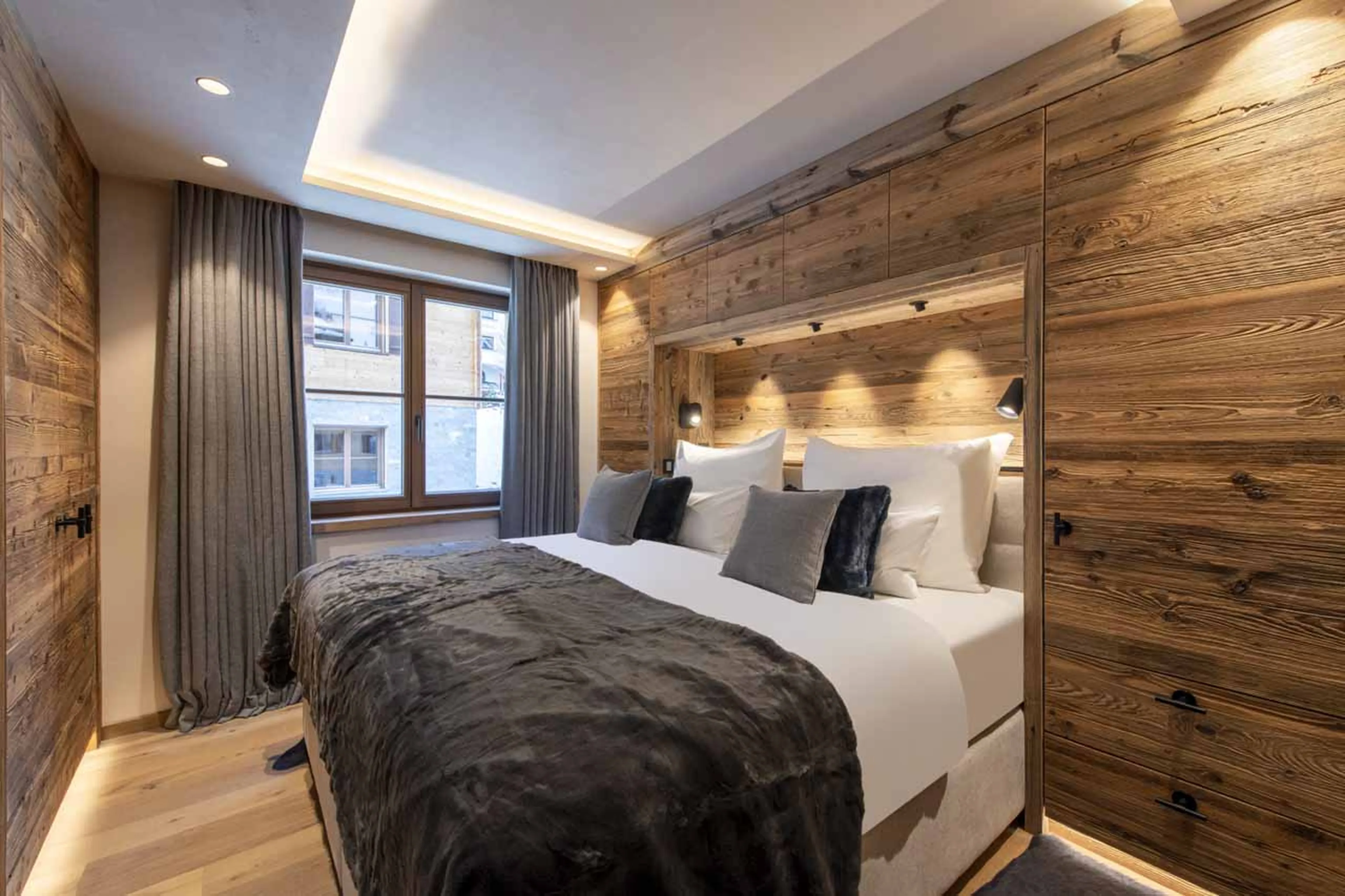 Bedroom two at Chalech M in Lech