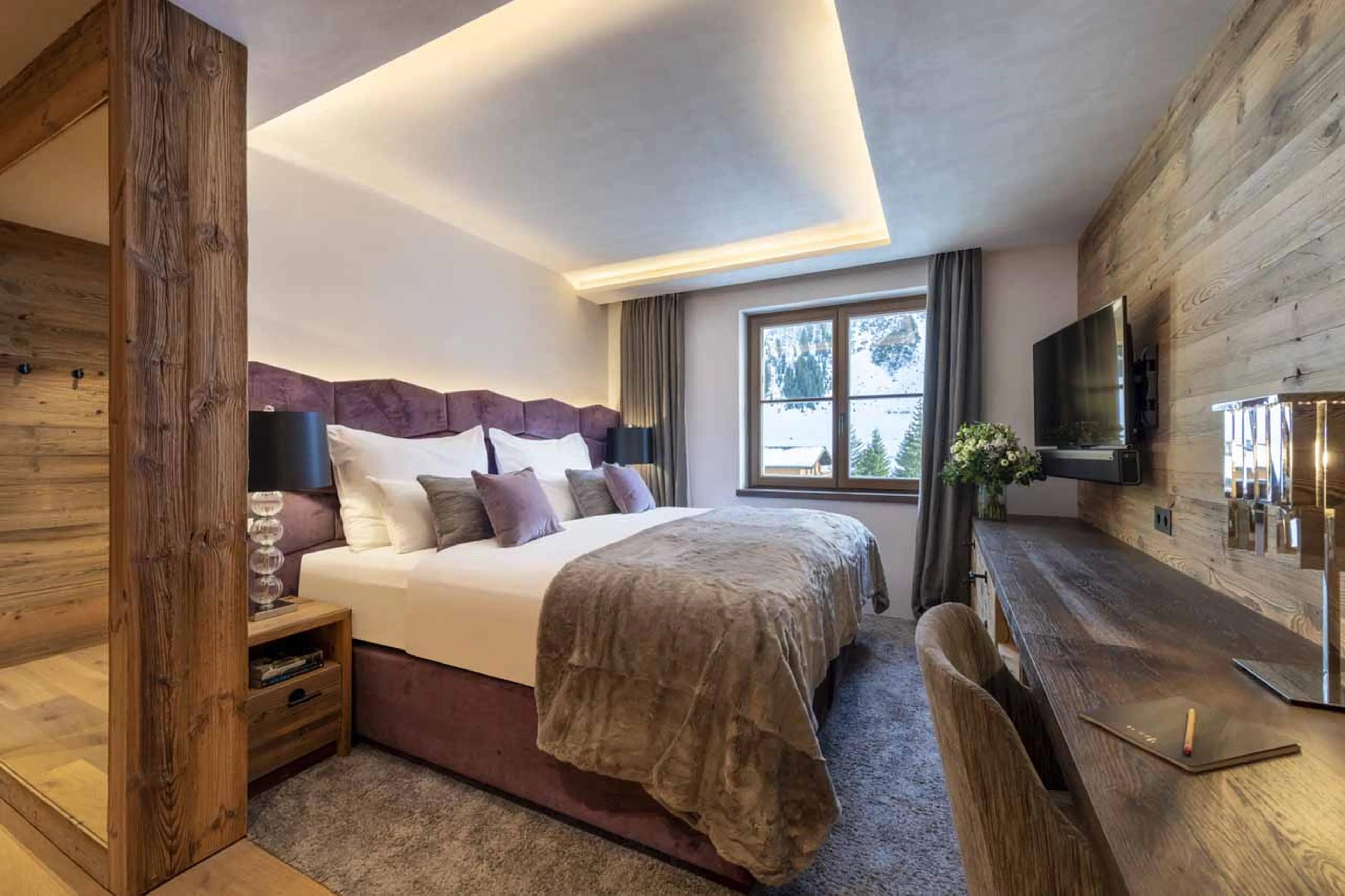 Bedroom three at Chalech M in Lech