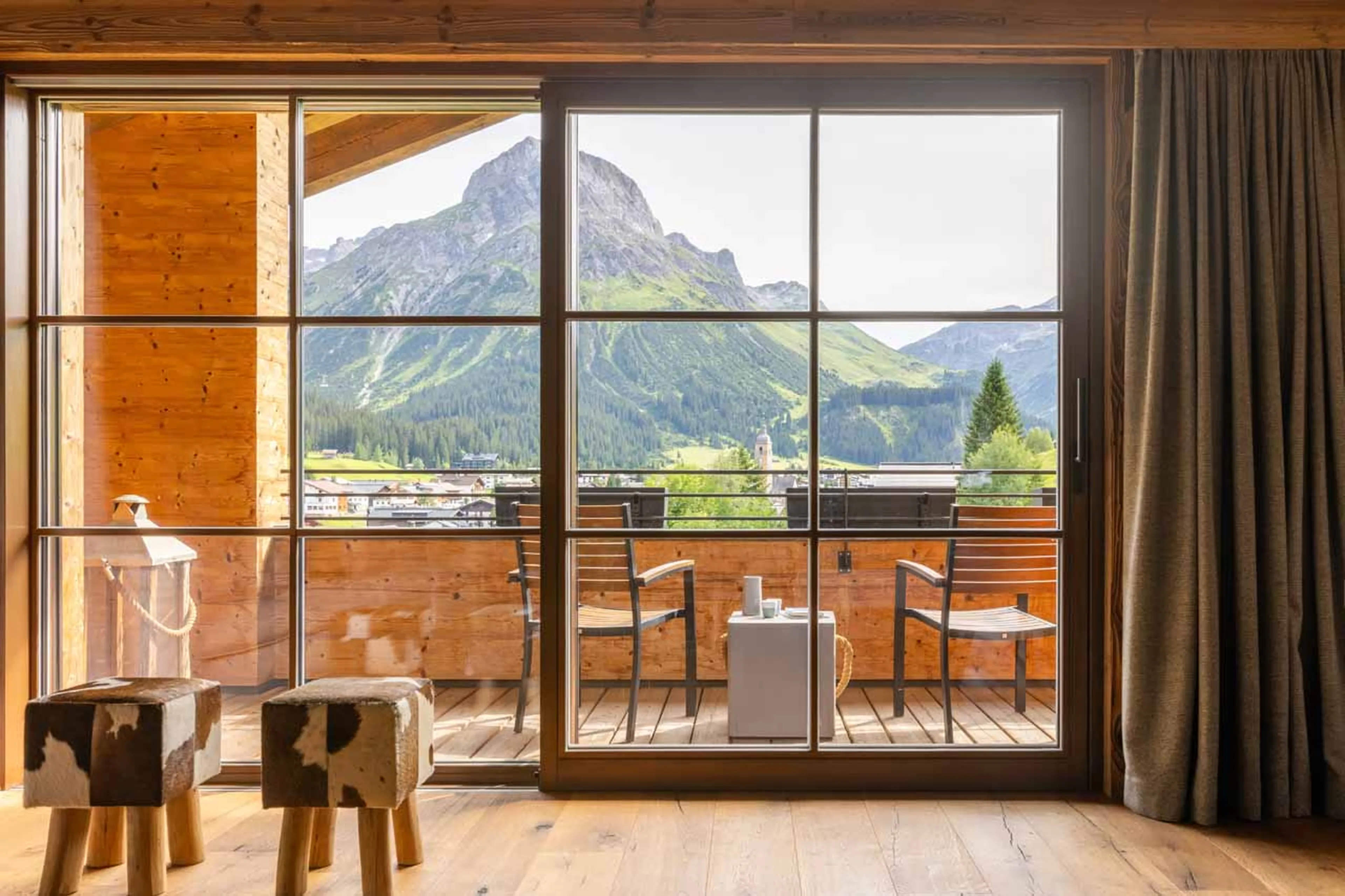 Balcony at Chalech 3 in Lech