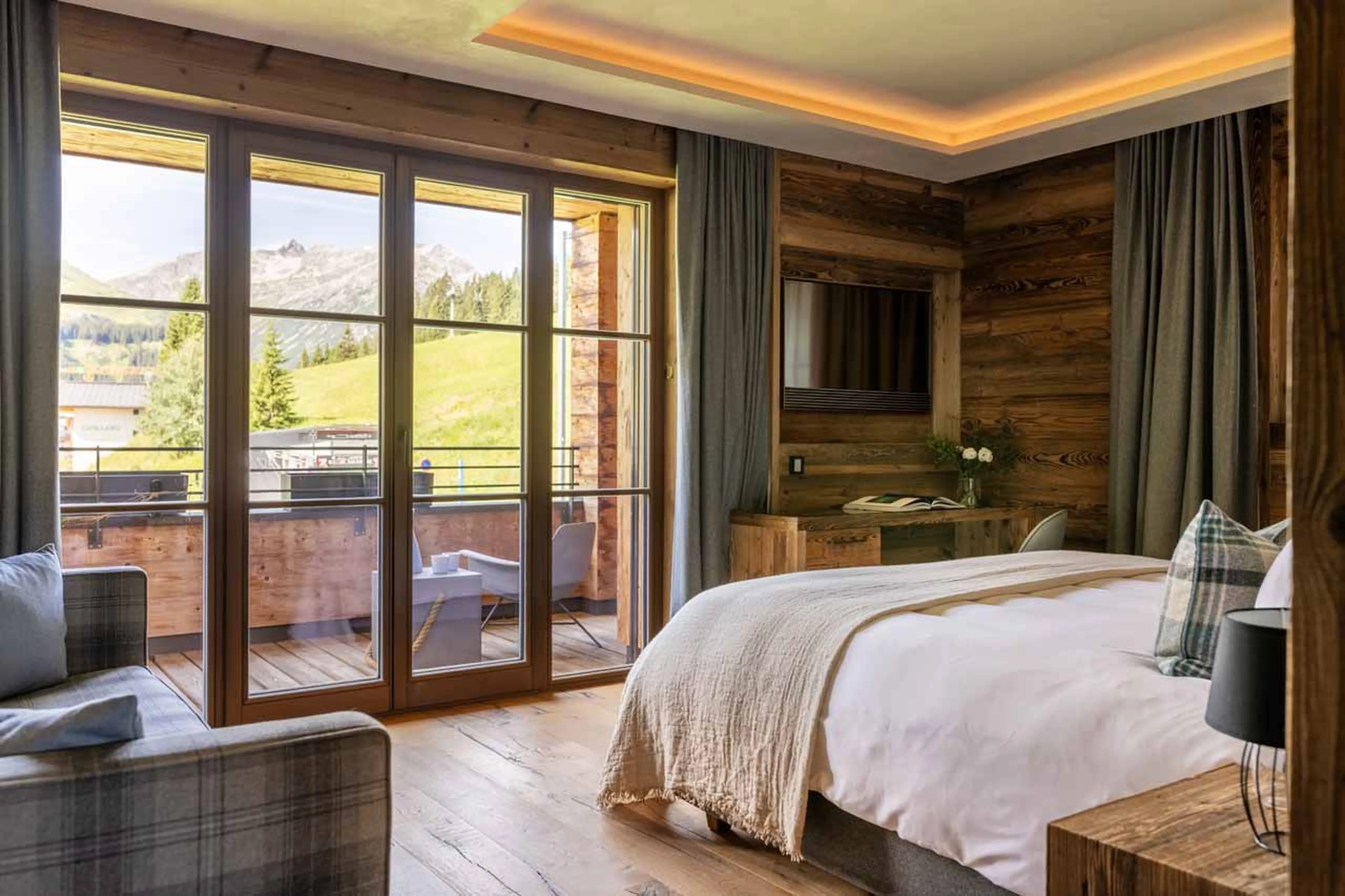 Bedroom 1 at Chalech 3 in Lech