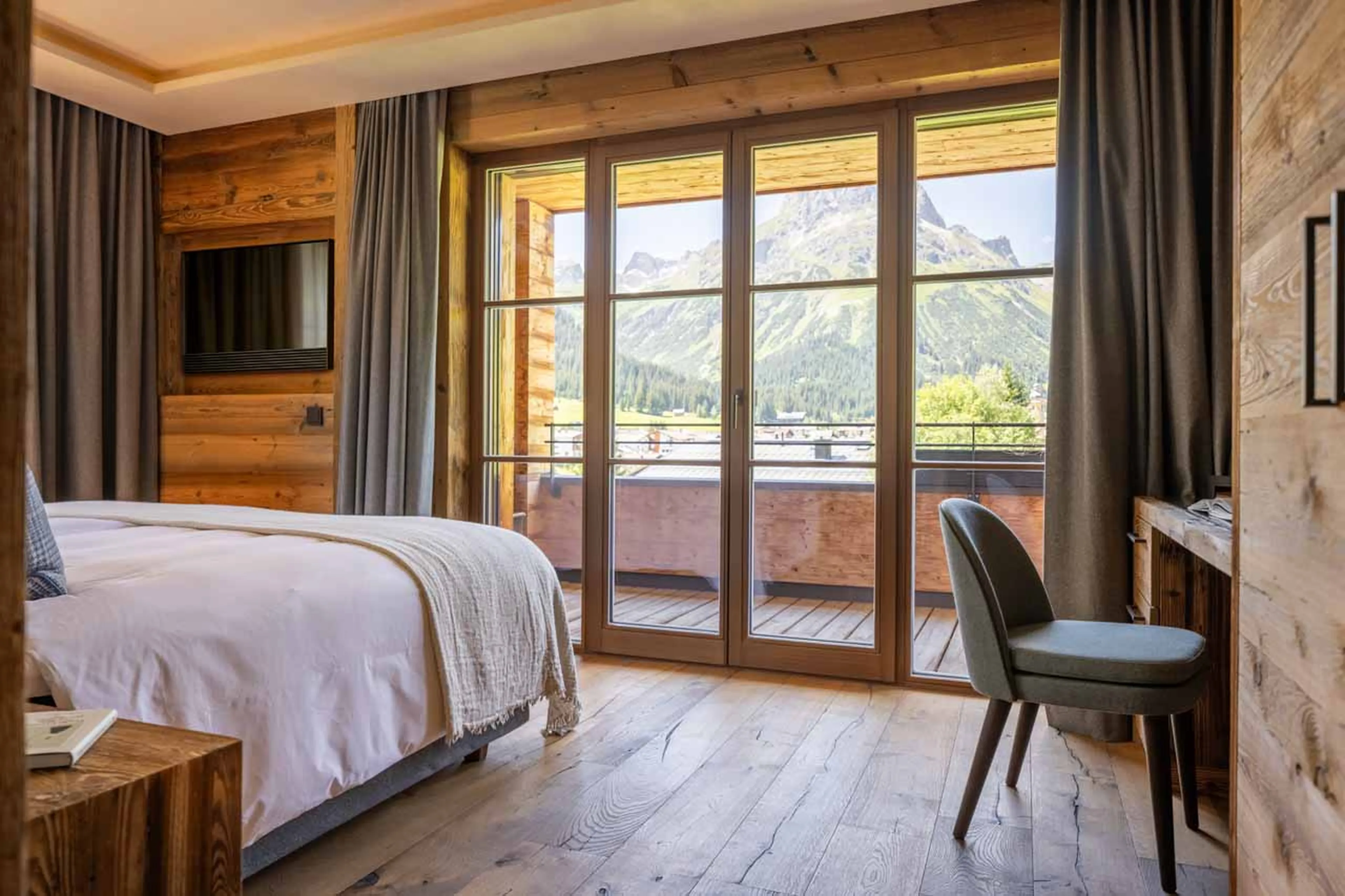 Bedroom 2 at Chalech 3 in Lech