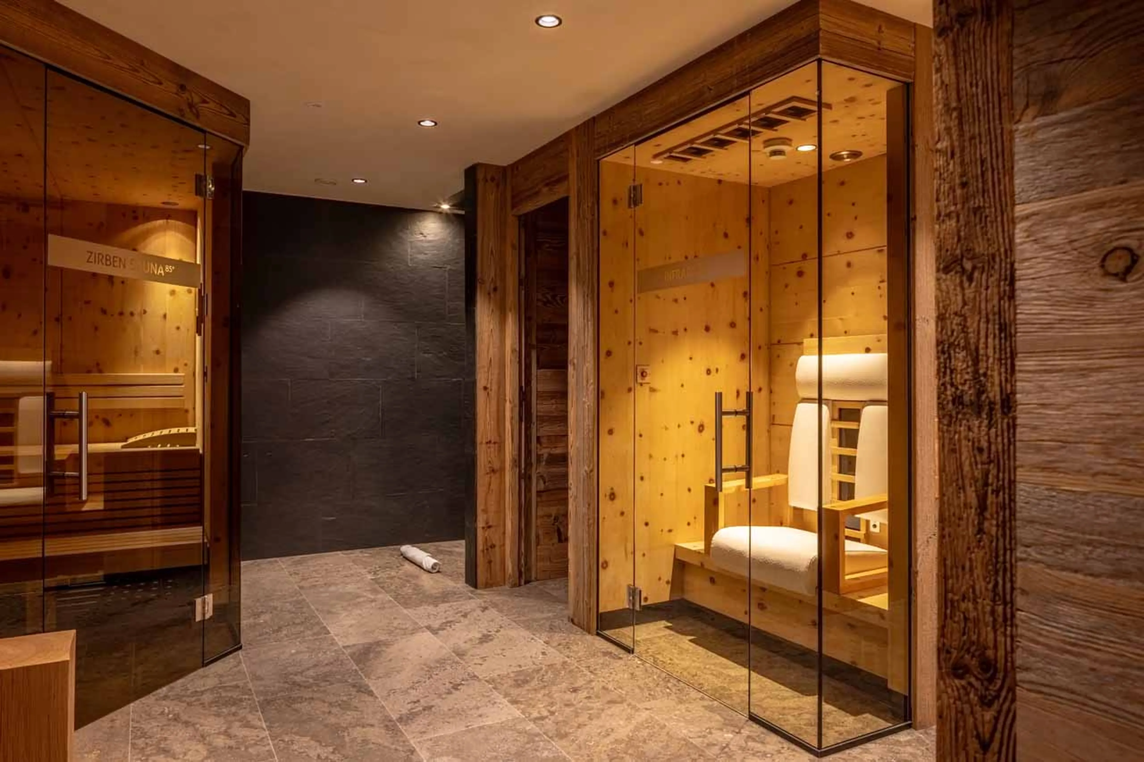 Infrared sauna at Chalech 3 in Lech