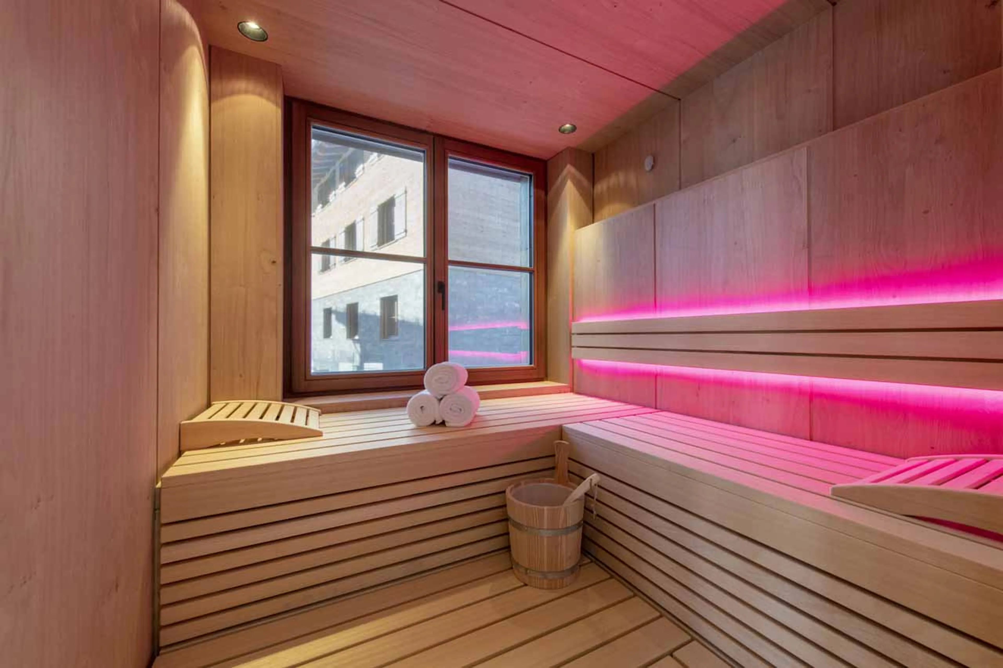 Sauna at Chalech 4 in Lech