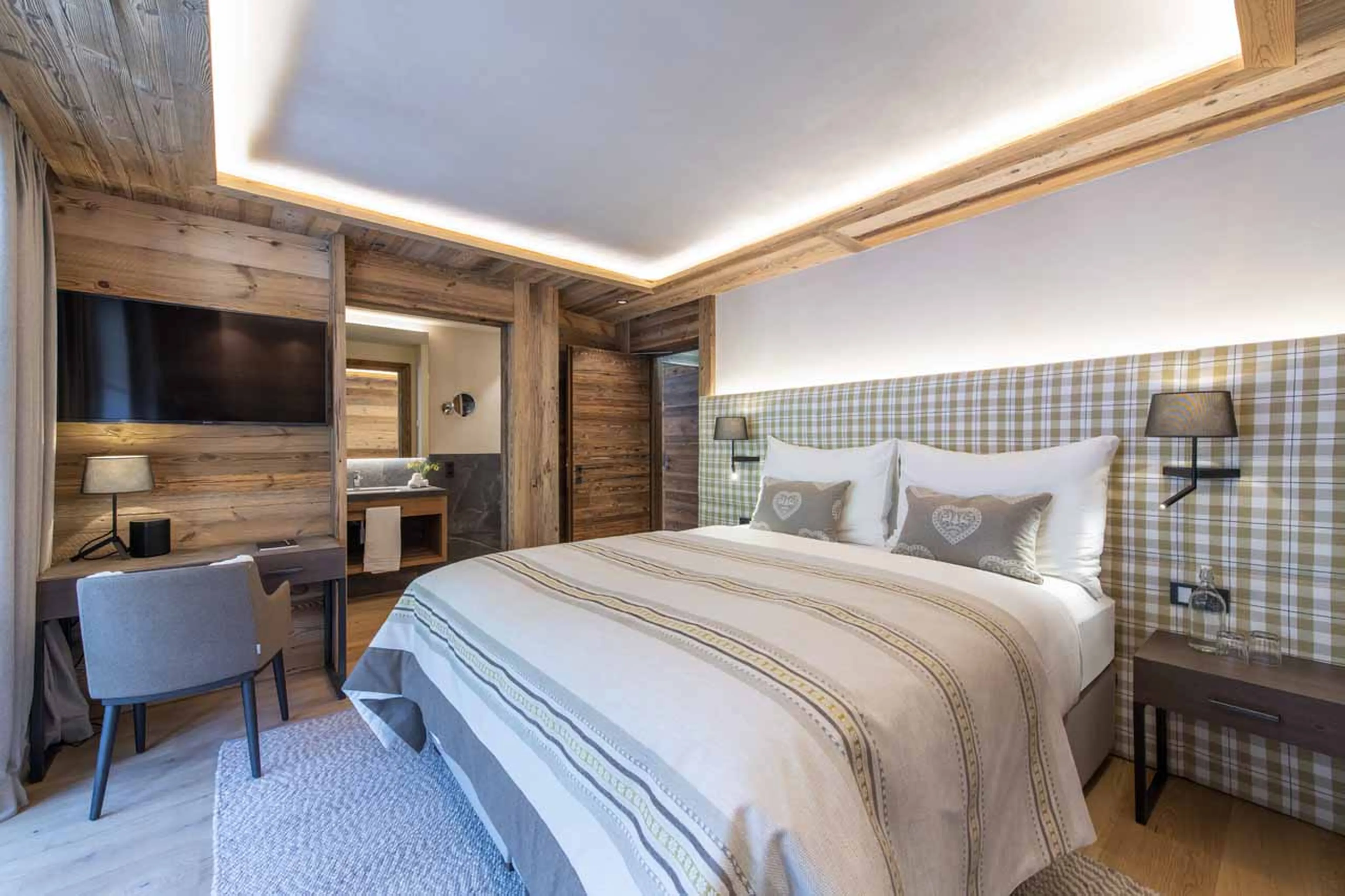 Bedroom two at Chalech L in Lech