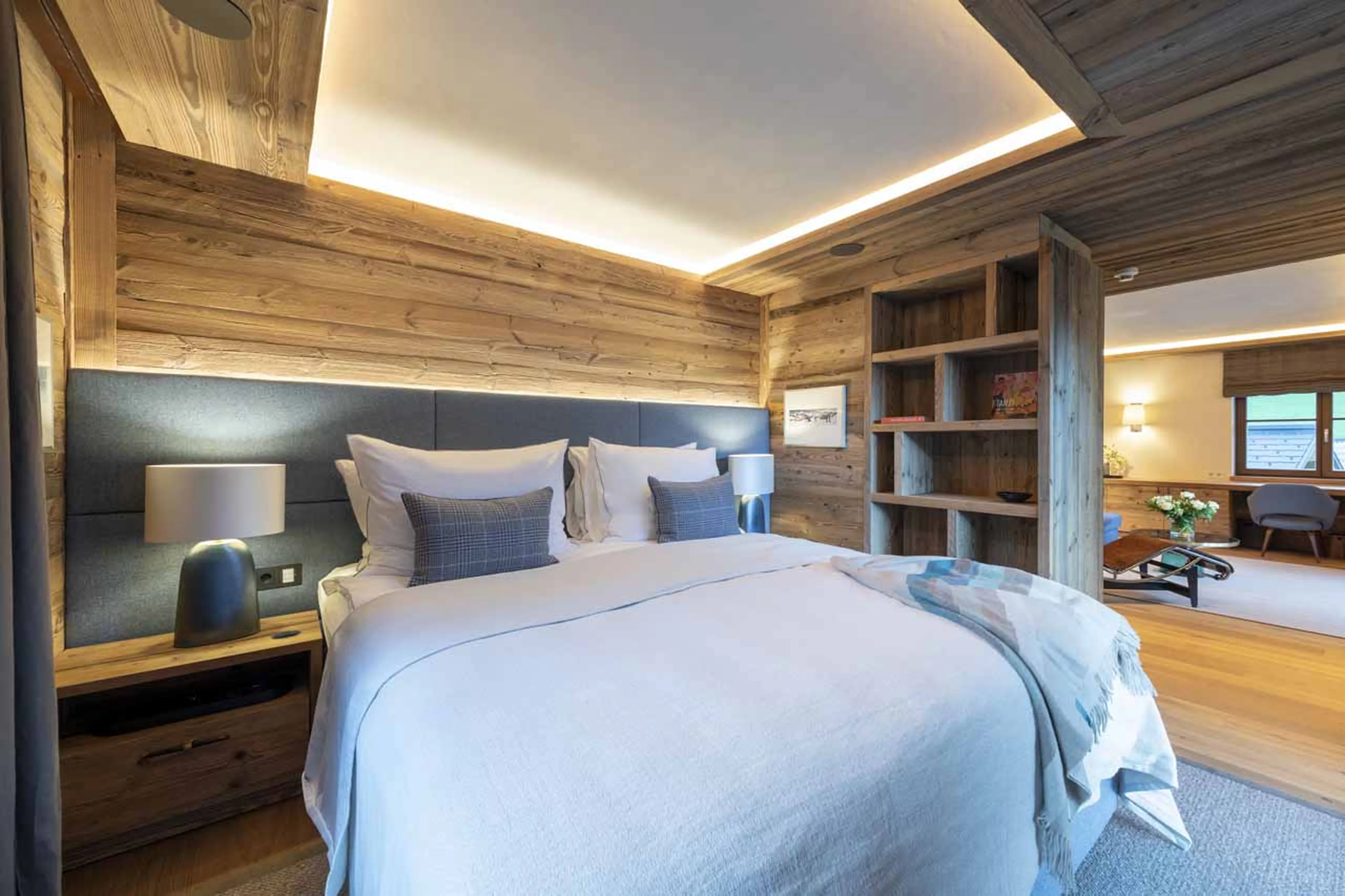 Bedroom one at Chalech S in Lech