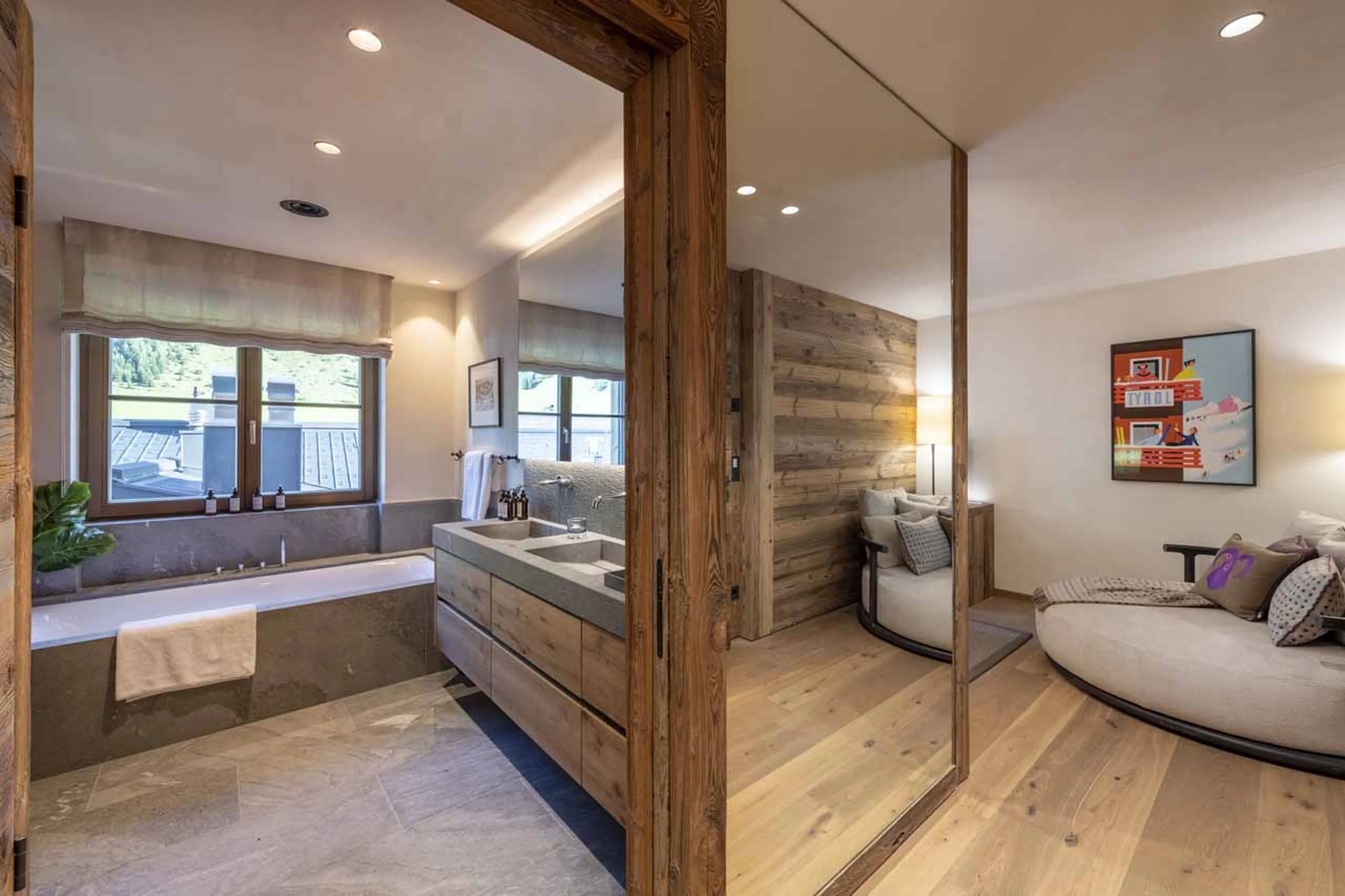 Bathroom at Chalech S in Lech