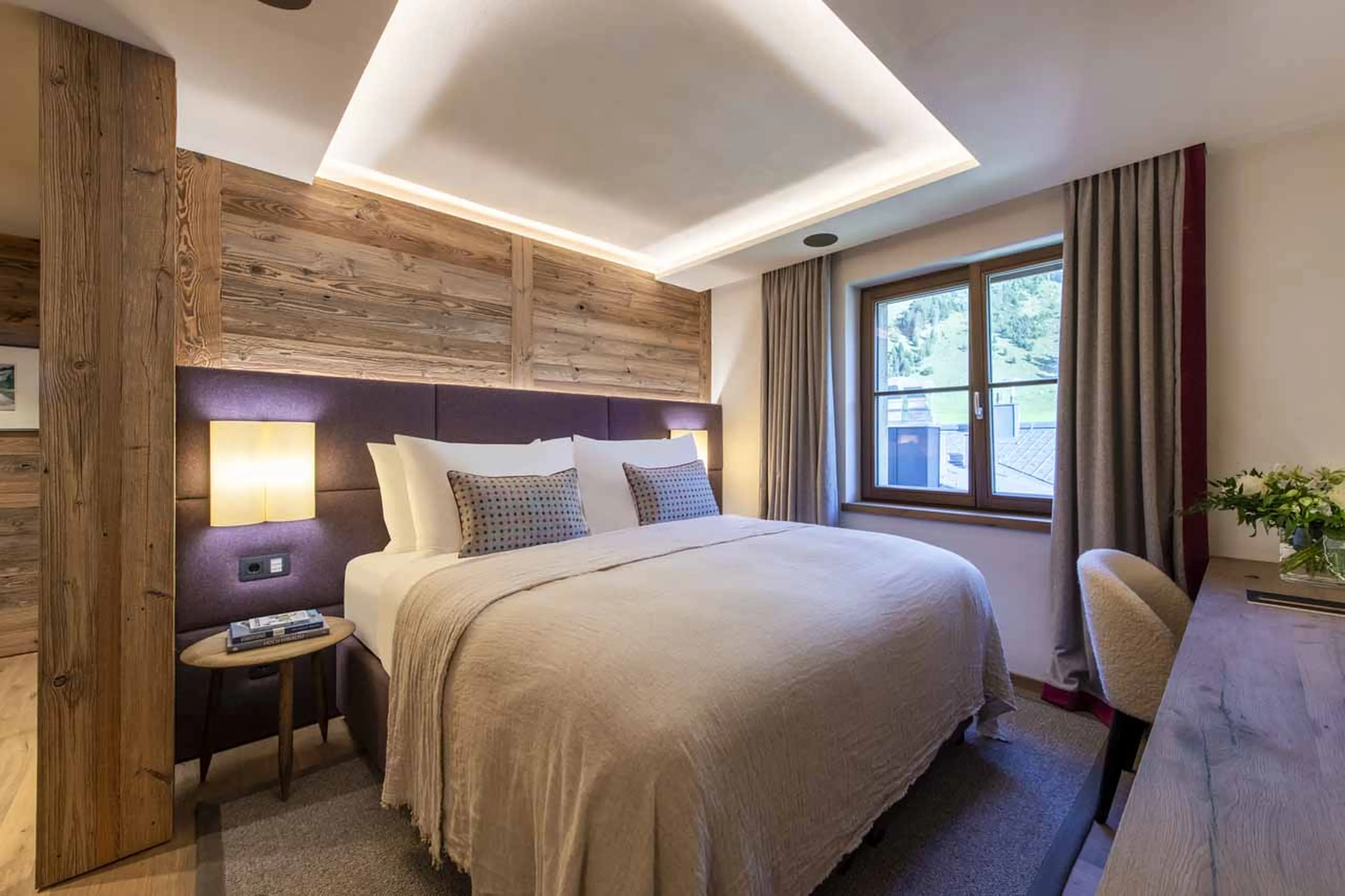 Bedroom five at Chalech S in Lech