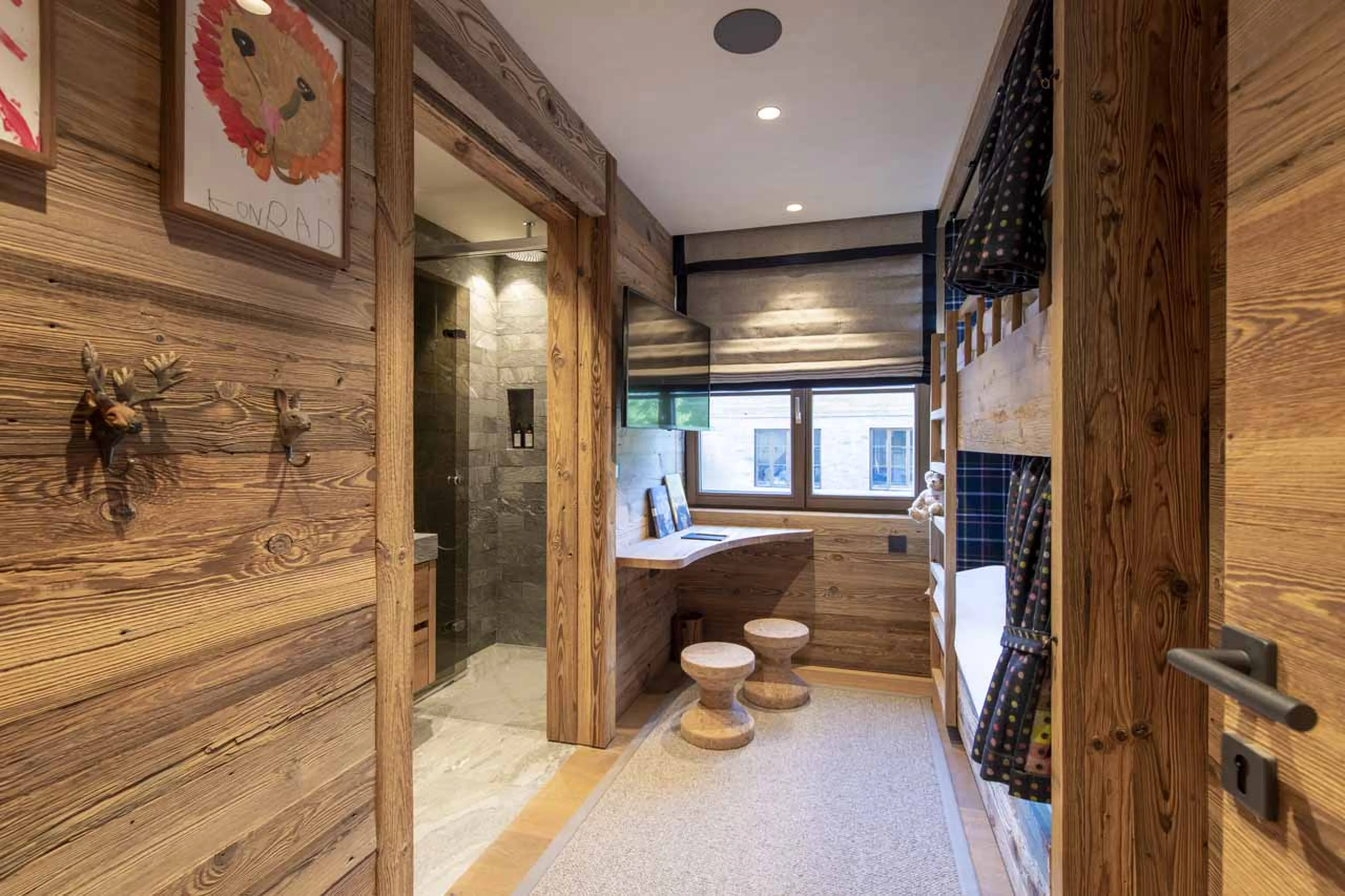 Bunk room at Chalech S in Lech