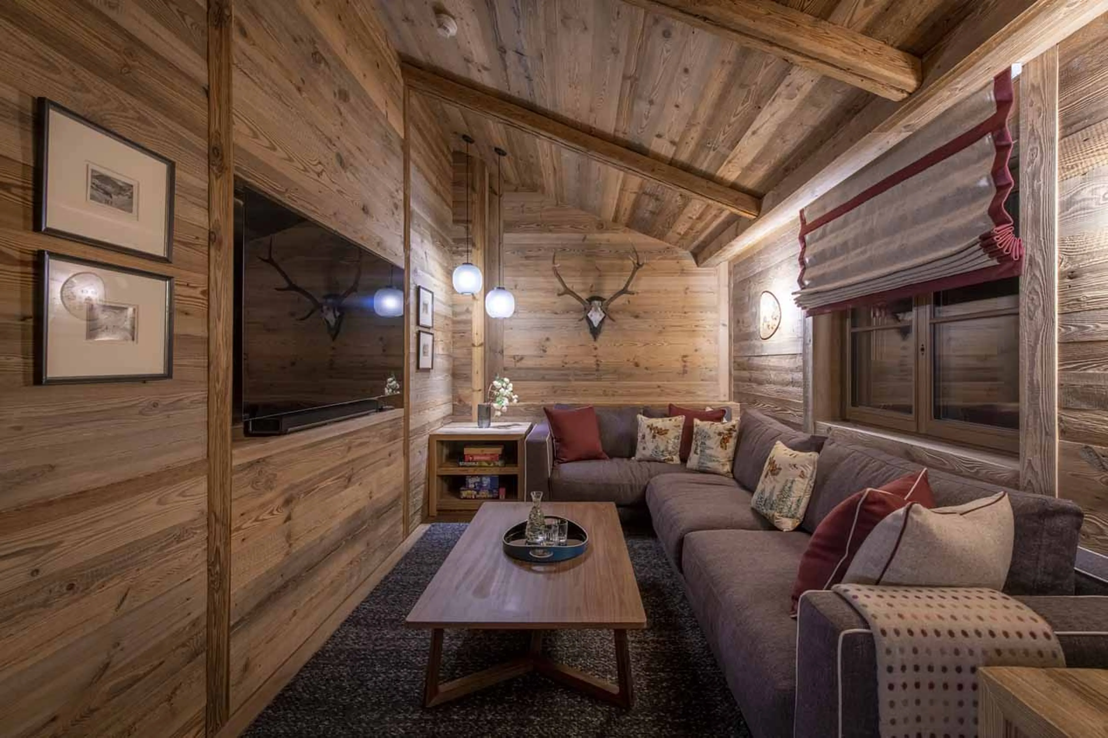 Tv room at Chalech S in Lech