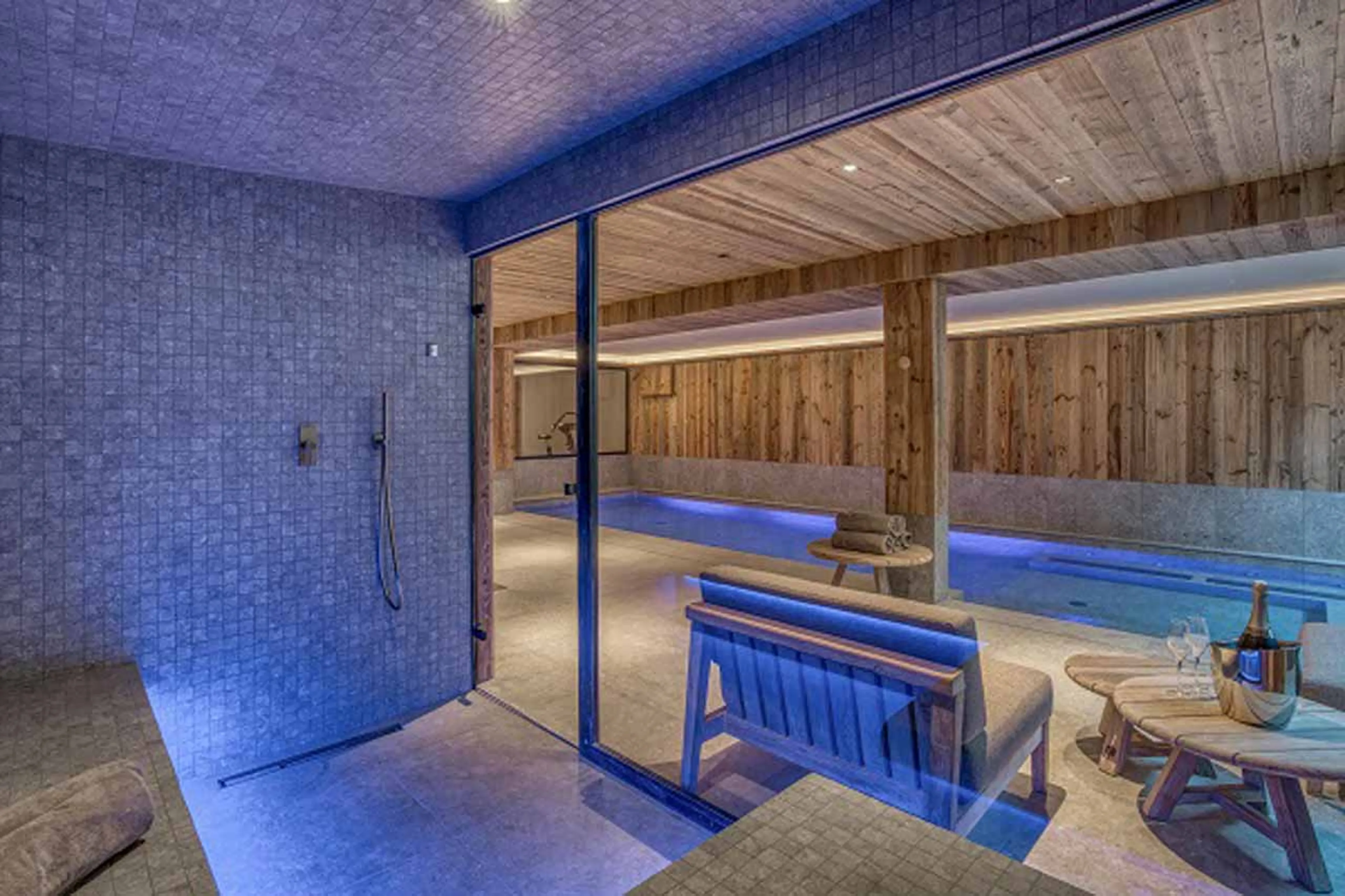Hammam at Chalet 141 in Megeve