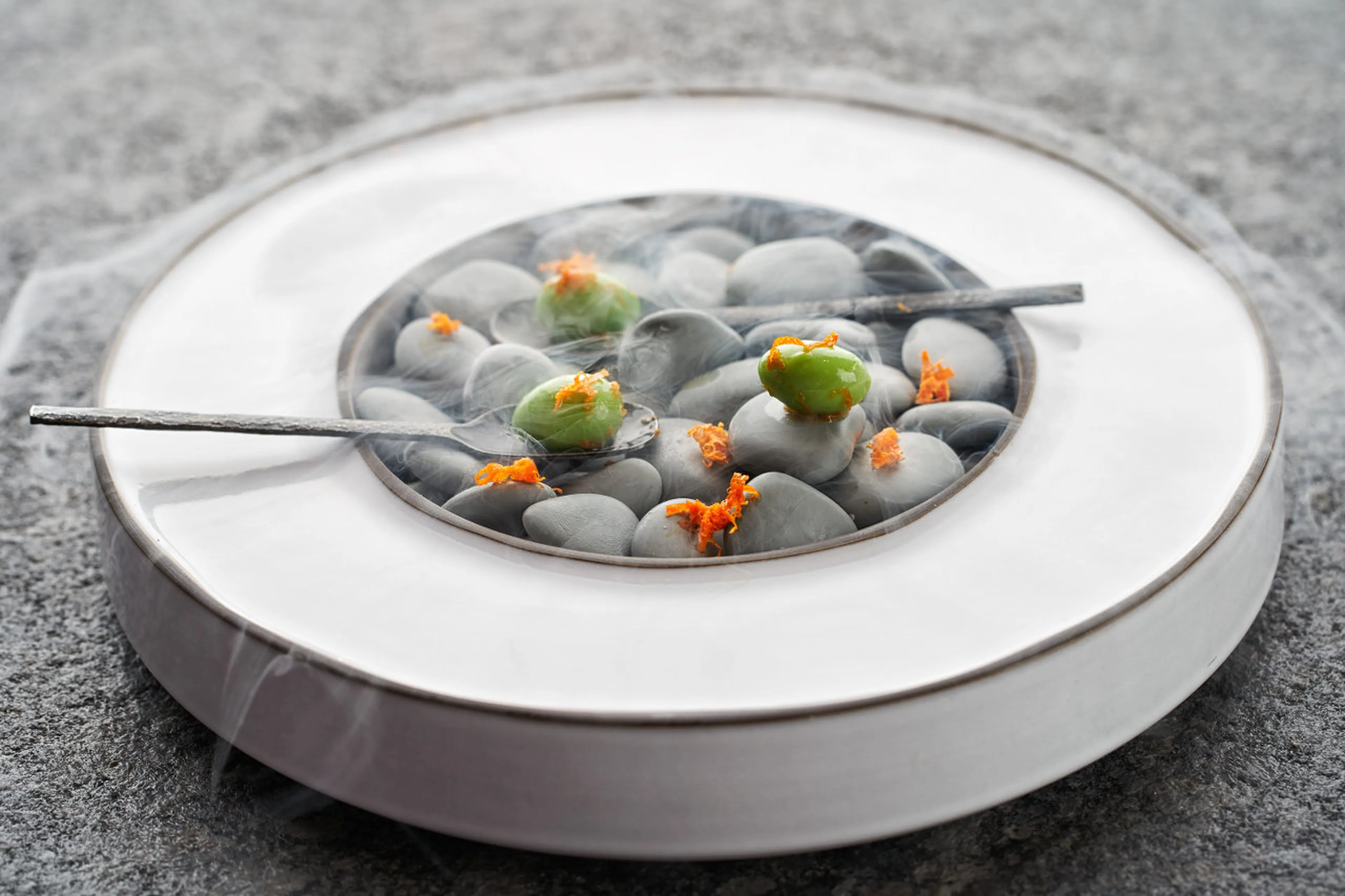 Interesting and tasteful dishes, inspired by nature in Chalet 1551 in Lech