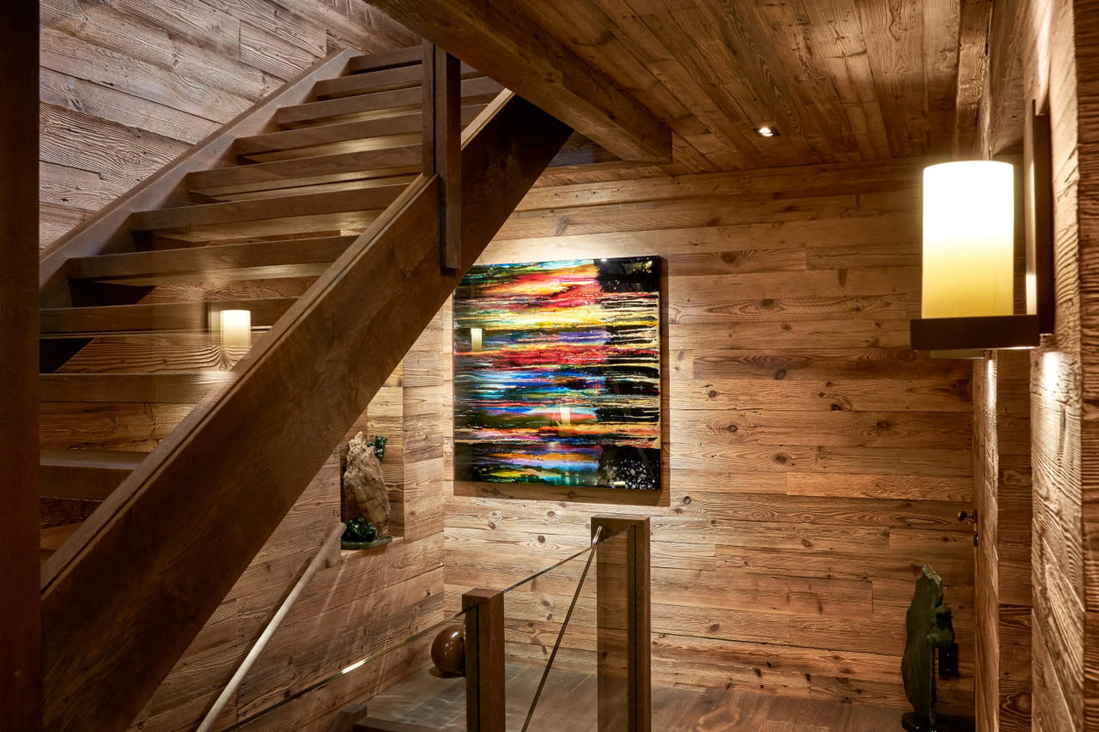 Stairs in Chalet 1551 in Lech