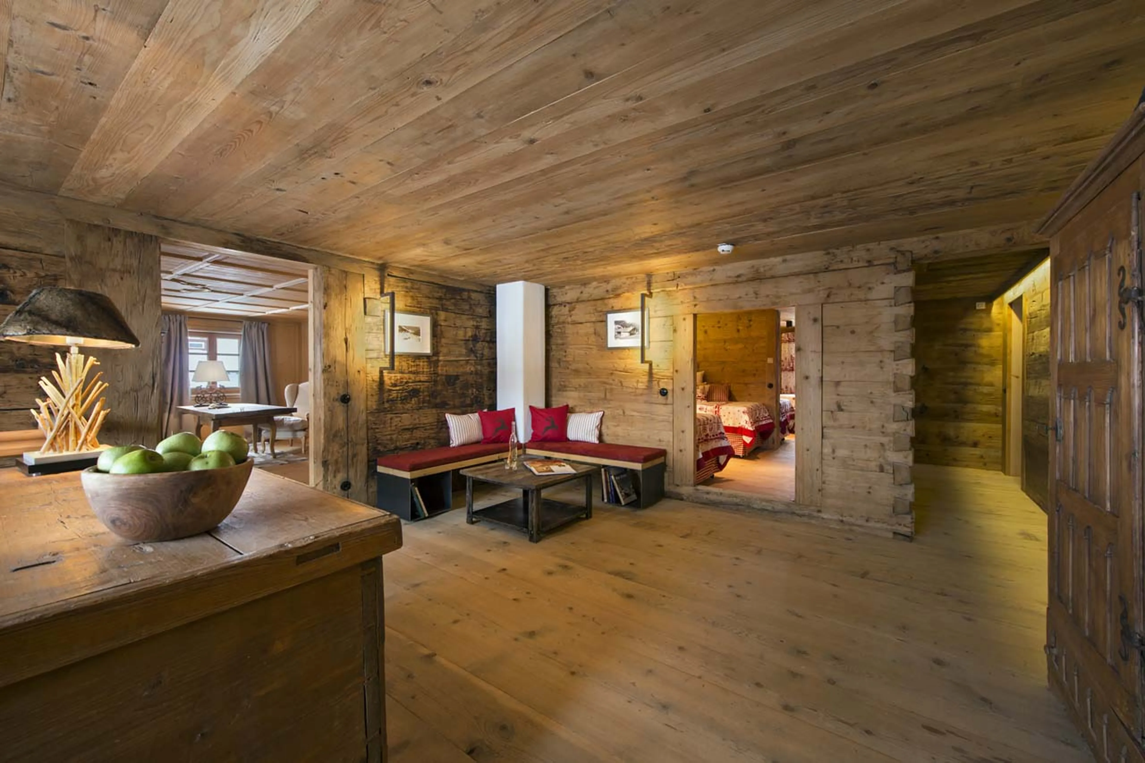 Upper hallway in Chalet 1597 in Lech