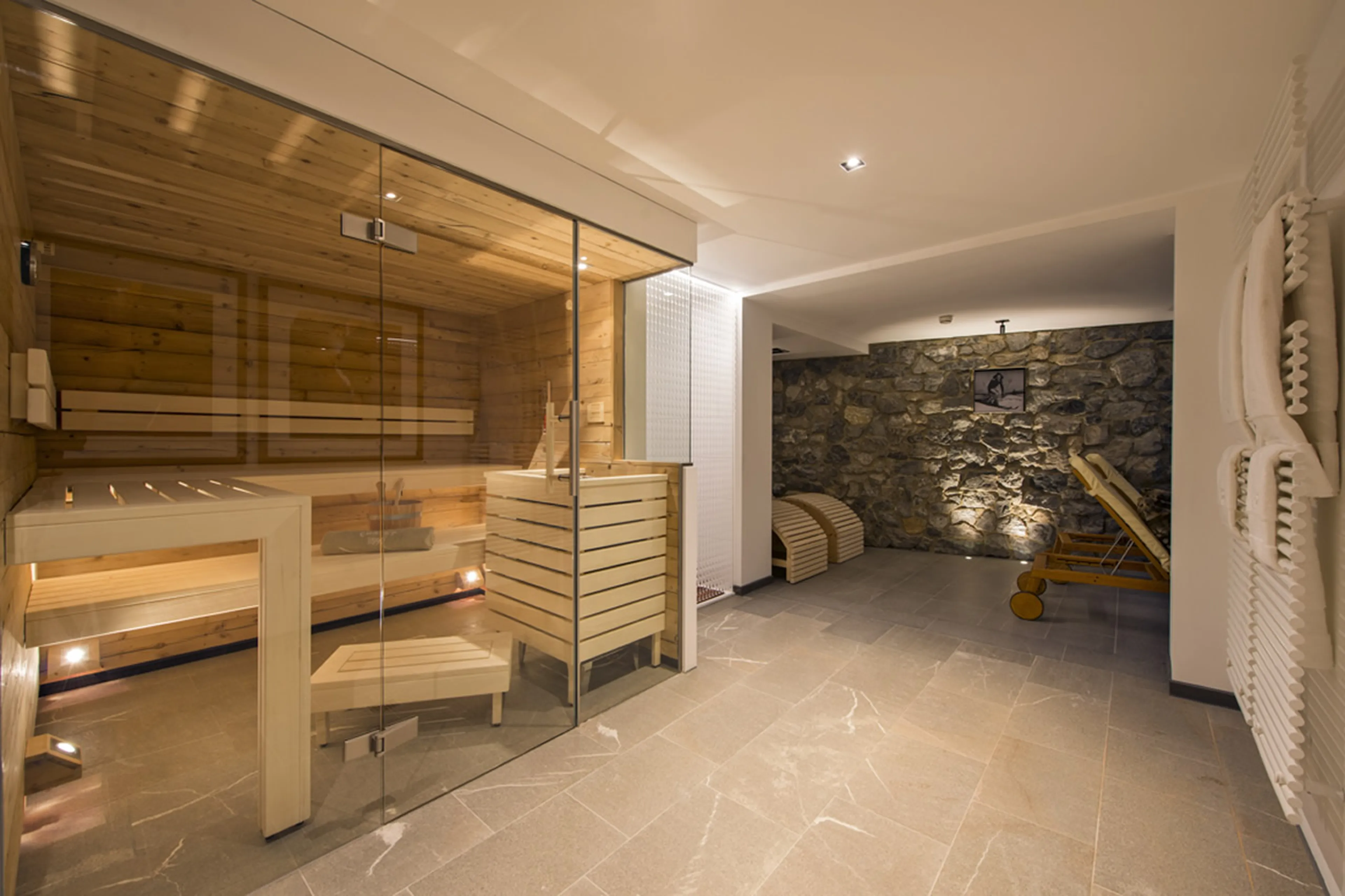 Wellness area of Chalet 1597 in Lech