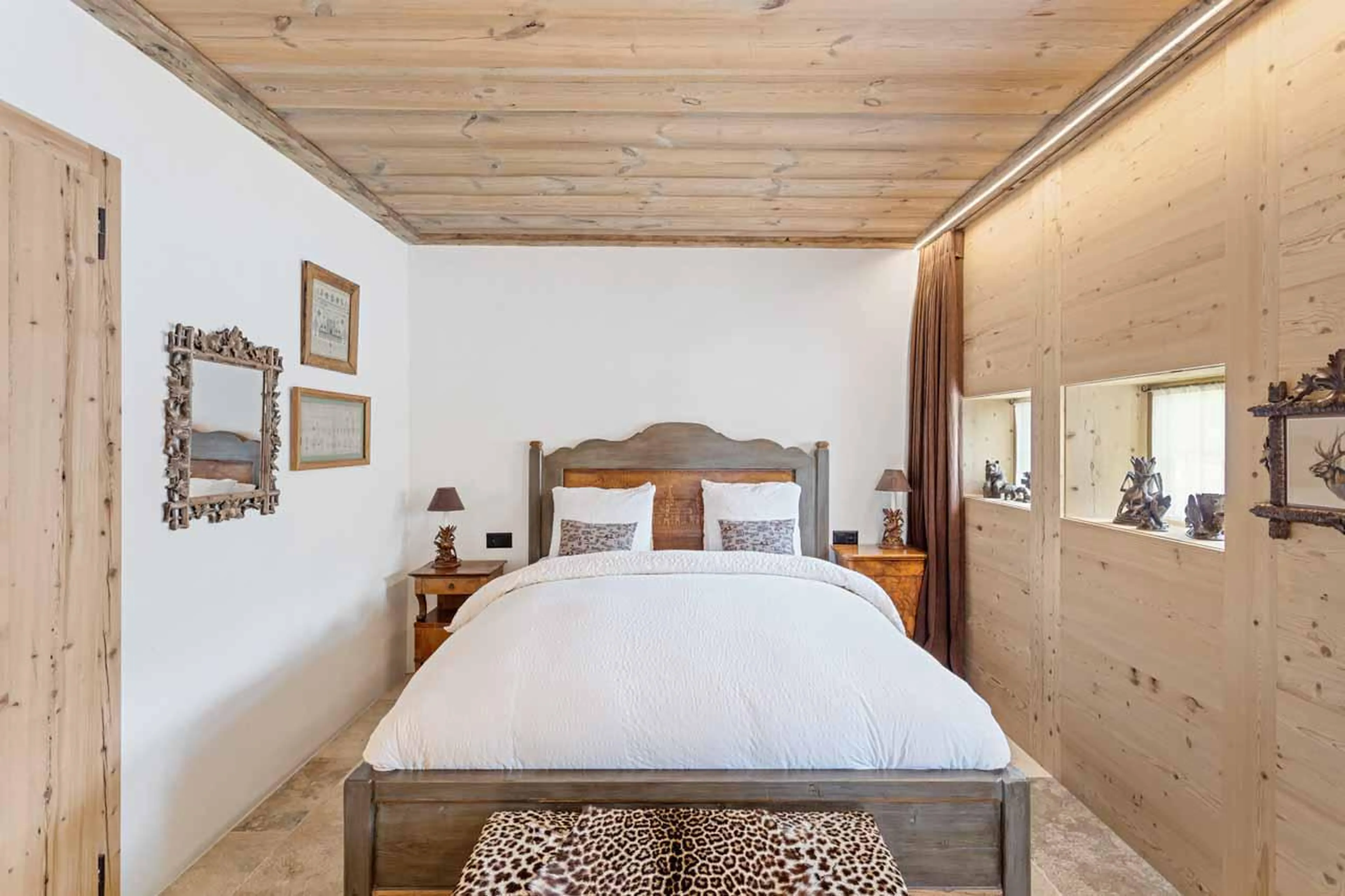 Double bedroom in Chalet 1808, Gstaad