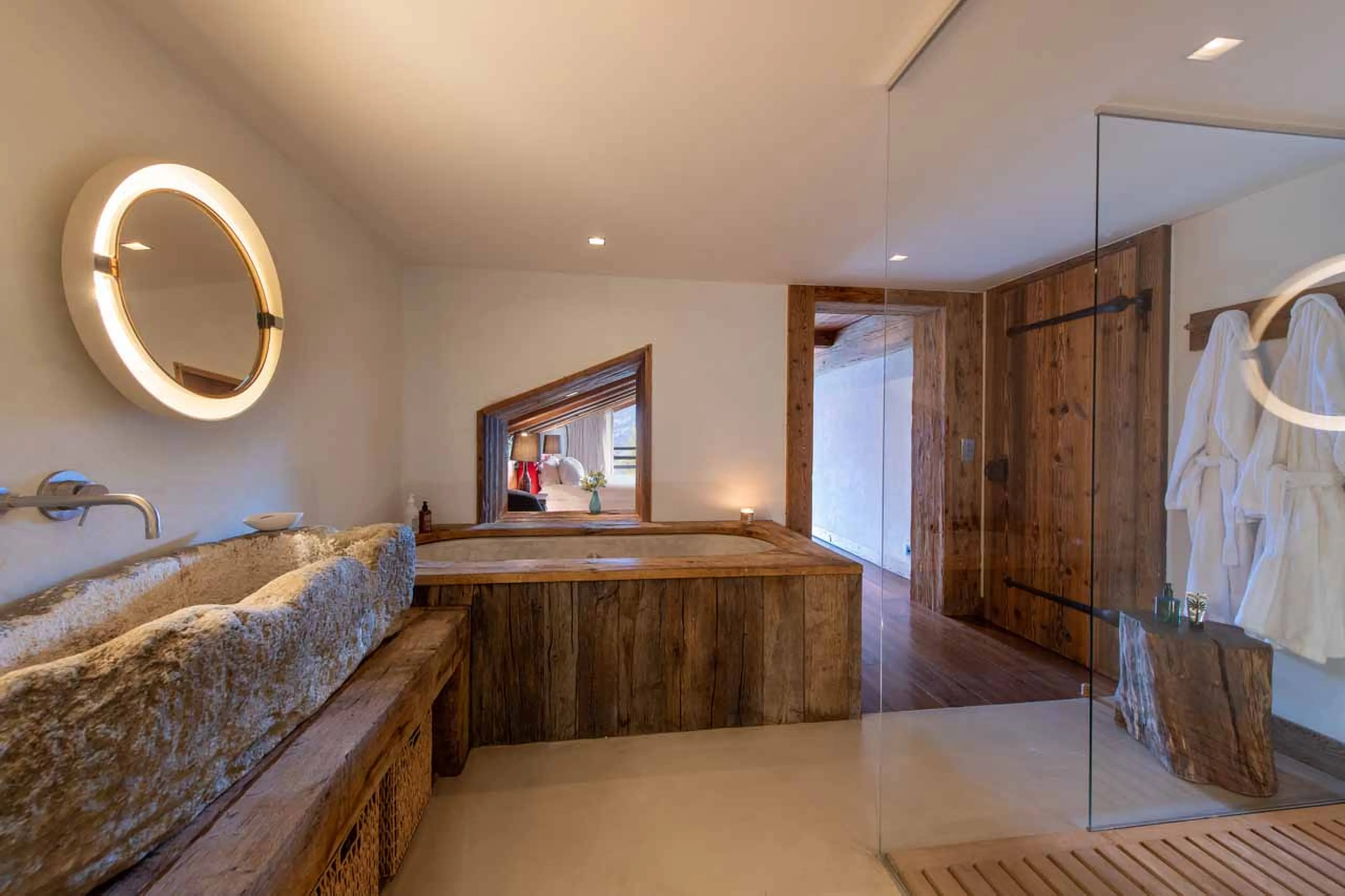 Bathroom at Chalet 1936 in Verbier