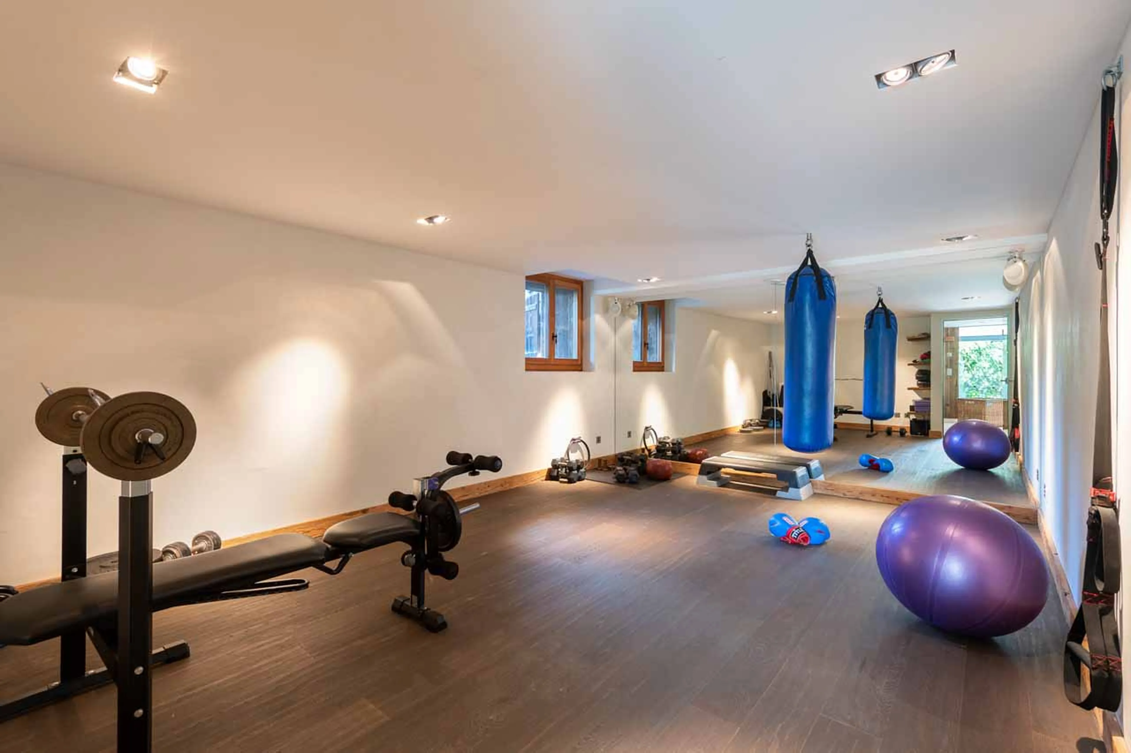 Gym at Chalet 1936 in Verbier