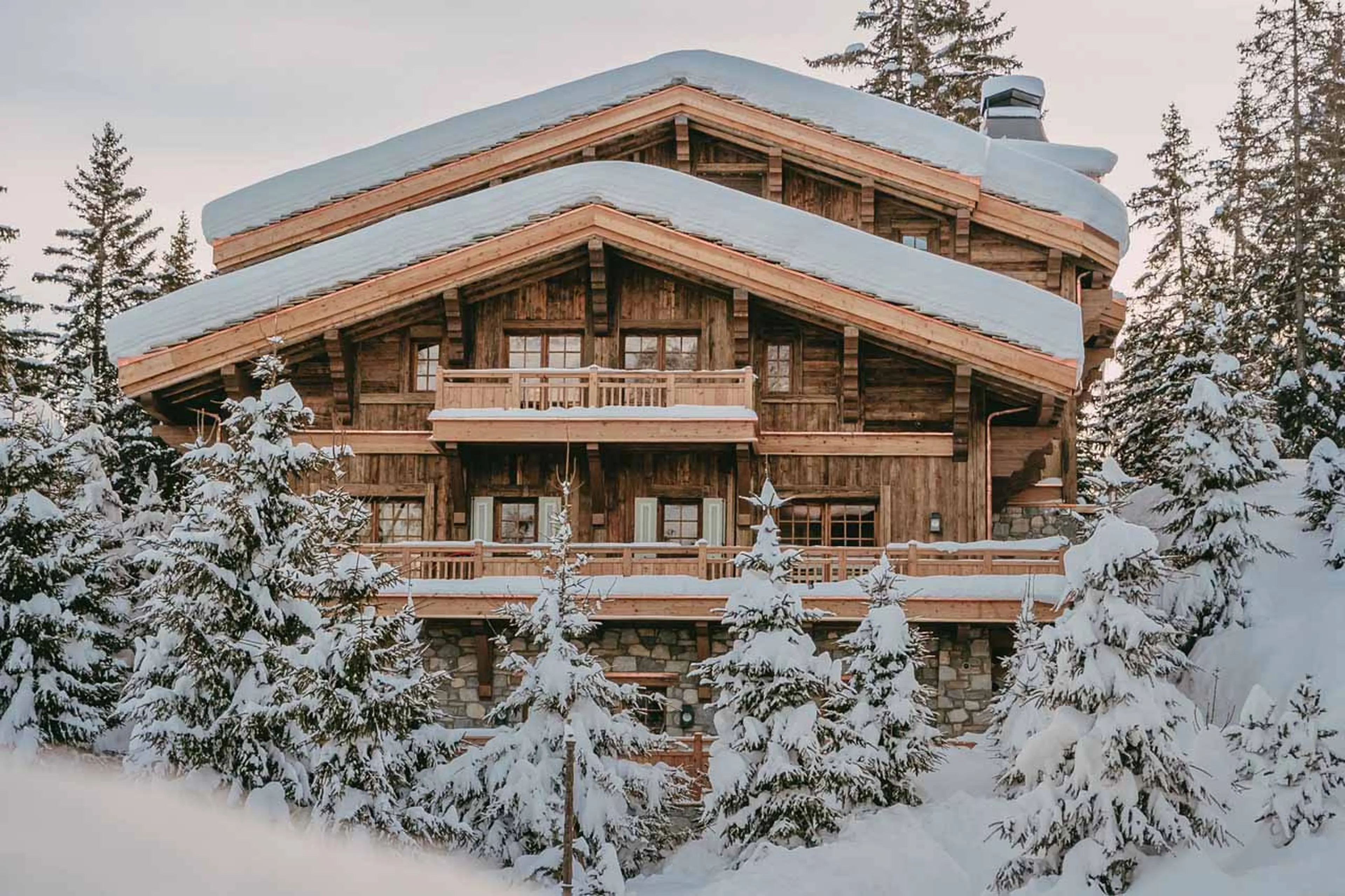 Exterior of Chalet Airelles 1946 in Courchevel 1850