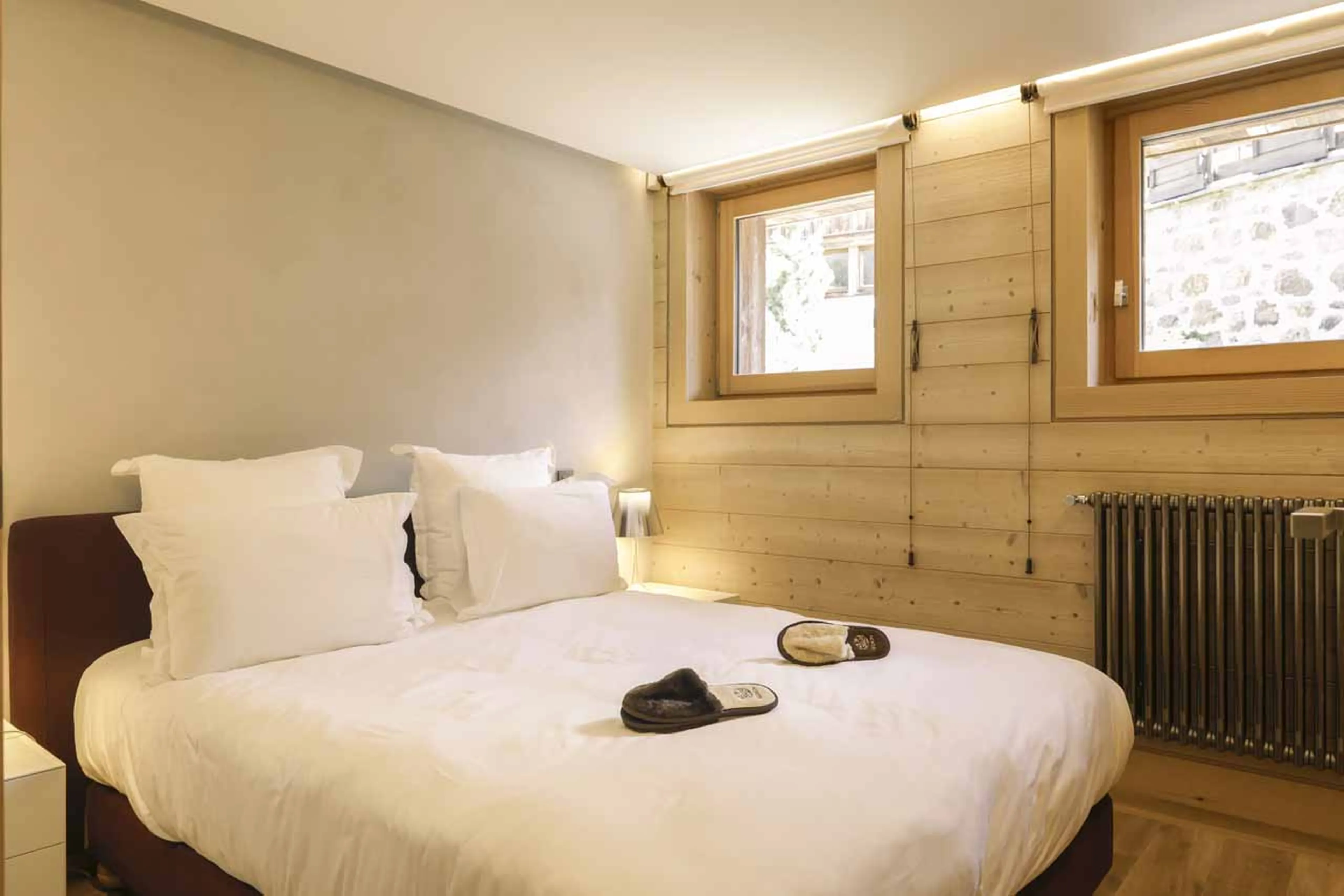 Staff bedroom 3 at Chalet 34 in Megeve