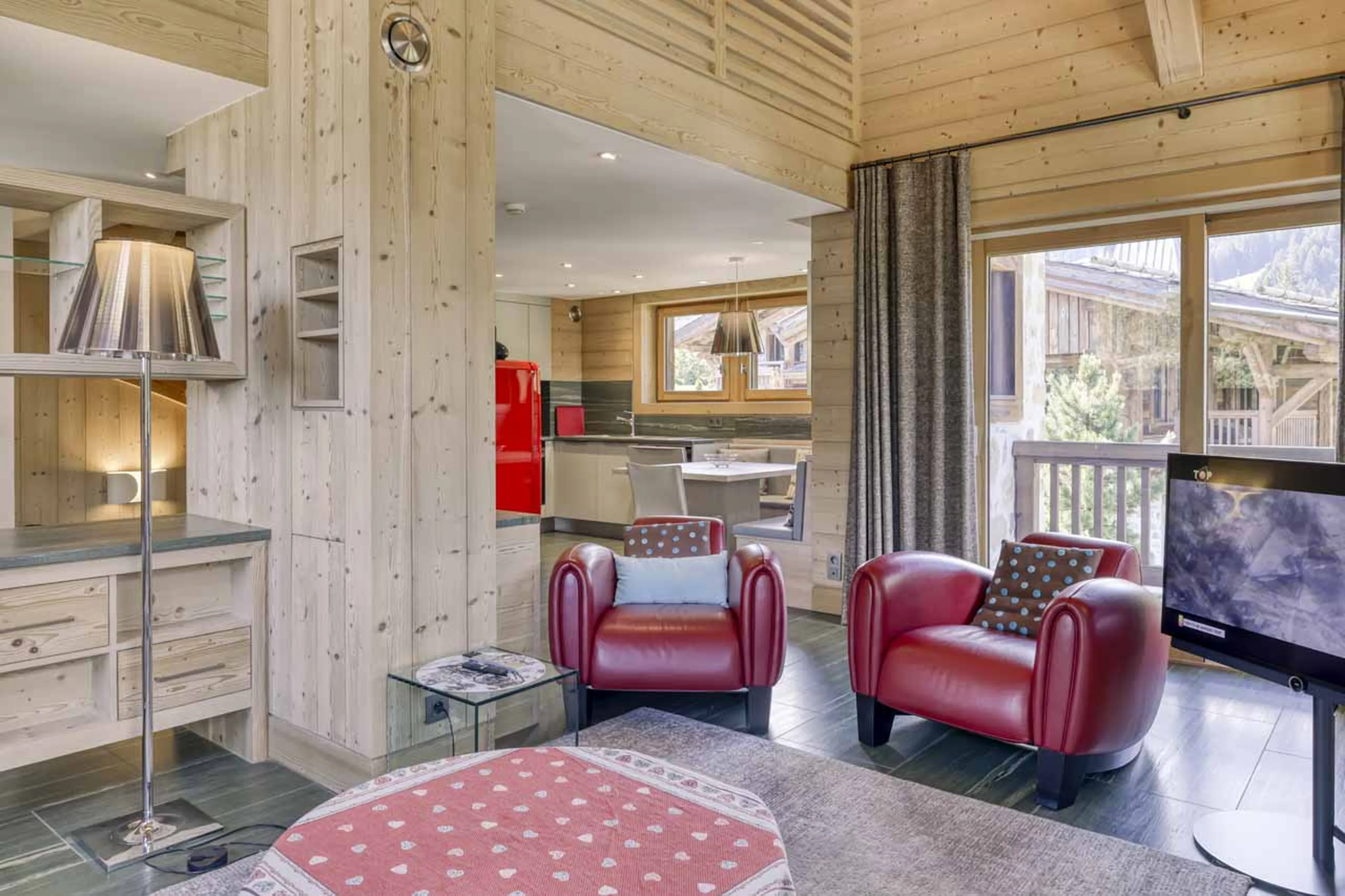 Annex open plan at Chalet 34 in Megeve