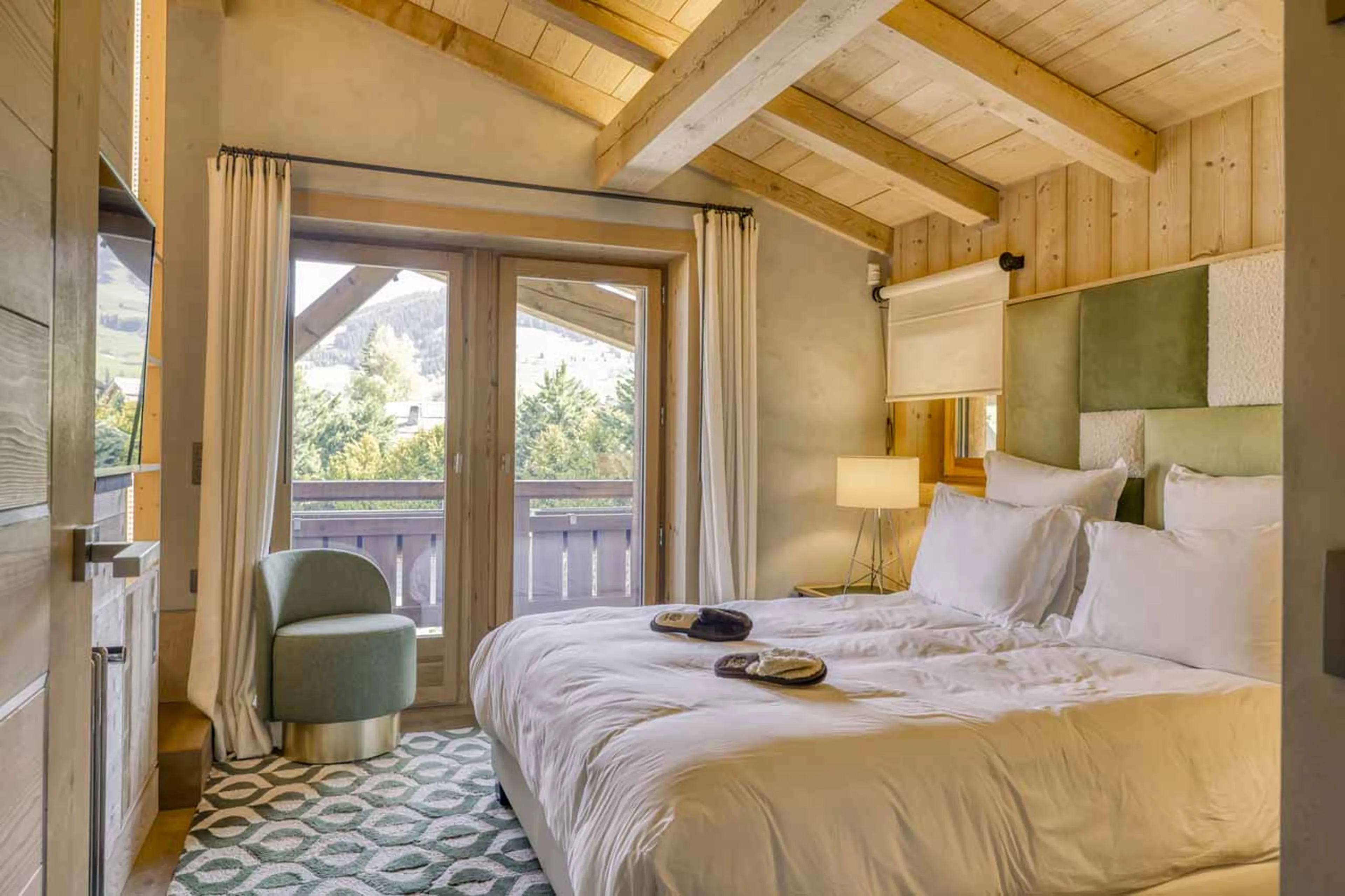 Bedroom 6 at Chalet 34 in Megeve