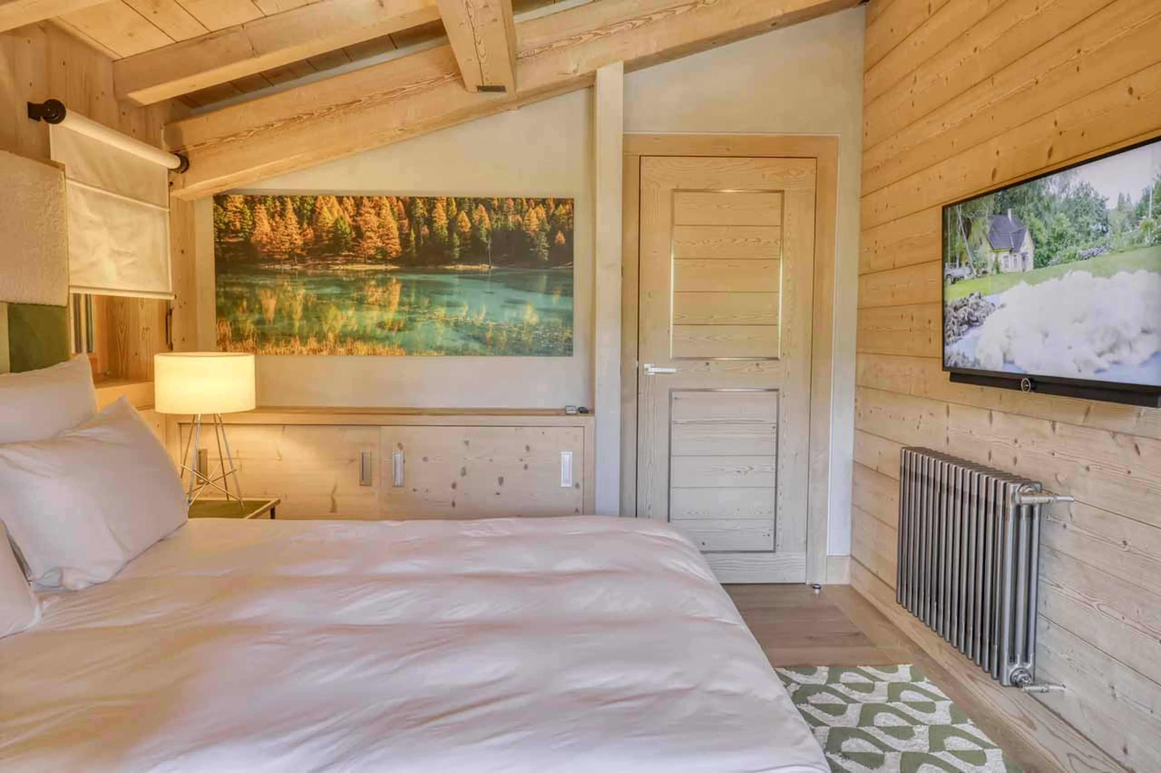 Bedroom 6 bed at Chalet 34 in Megeve