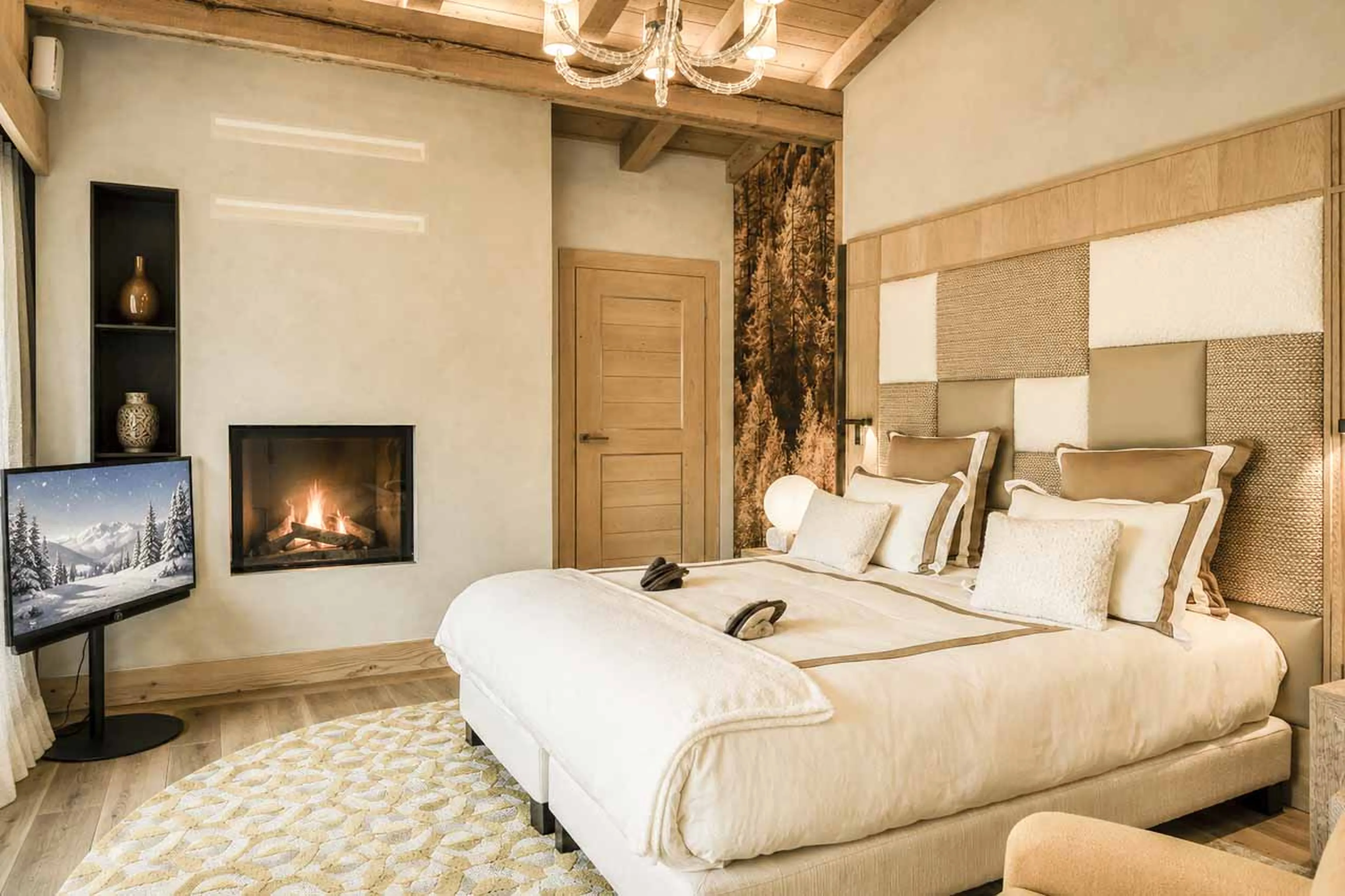 Bedroom 7 at Chalet 34 in Megeve