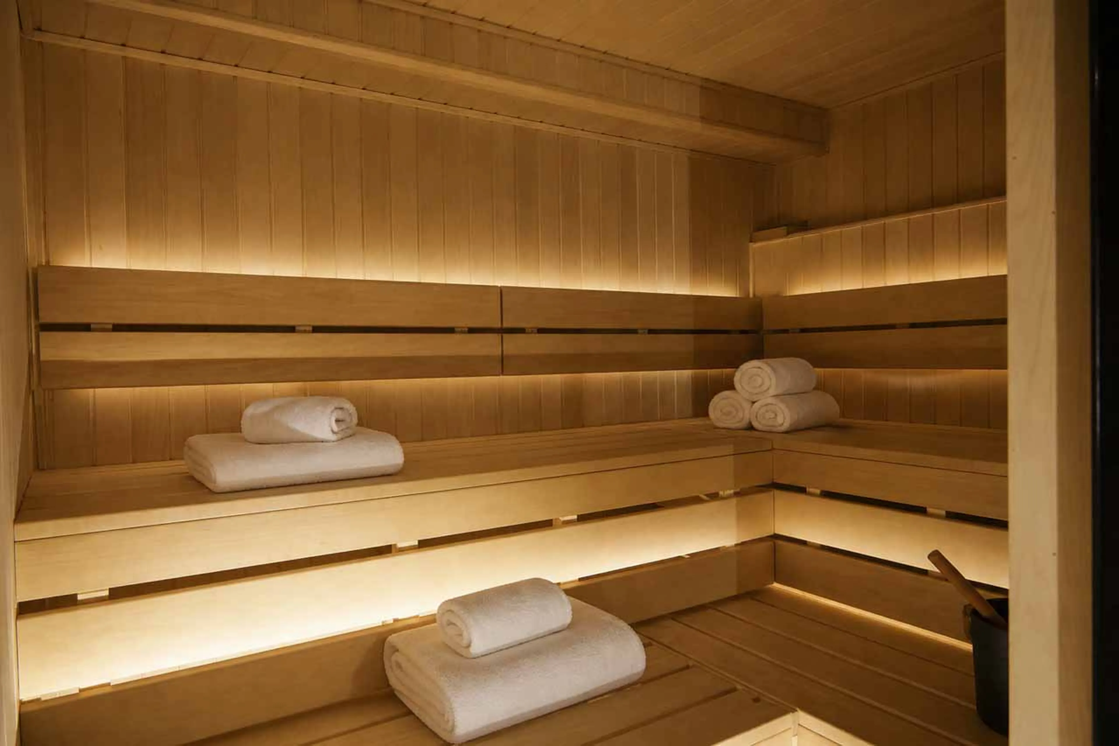 Spa sauna at Chalet 34 in Megeve