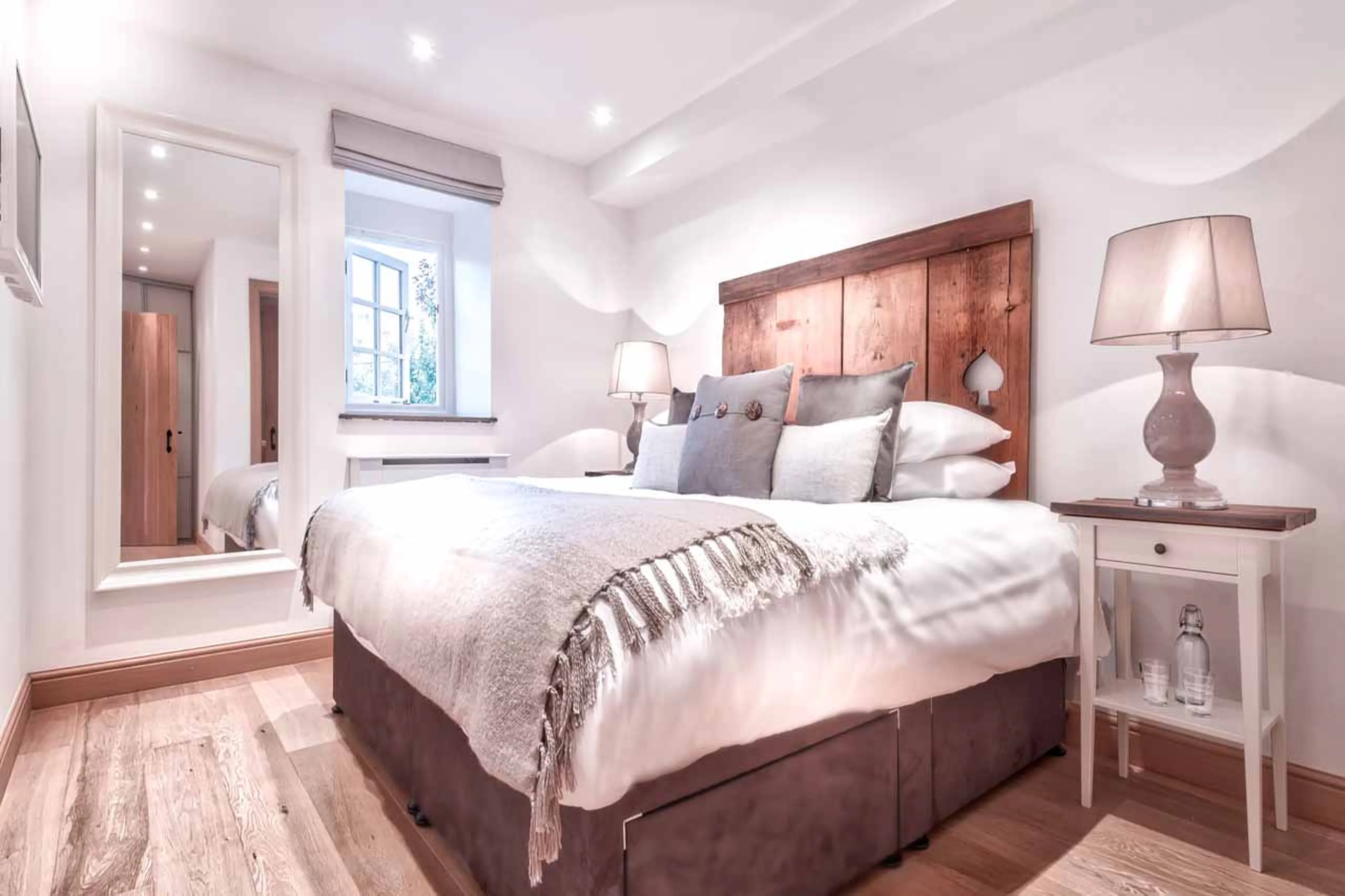 Bedroom four at Chalet 46˚ in Morzine