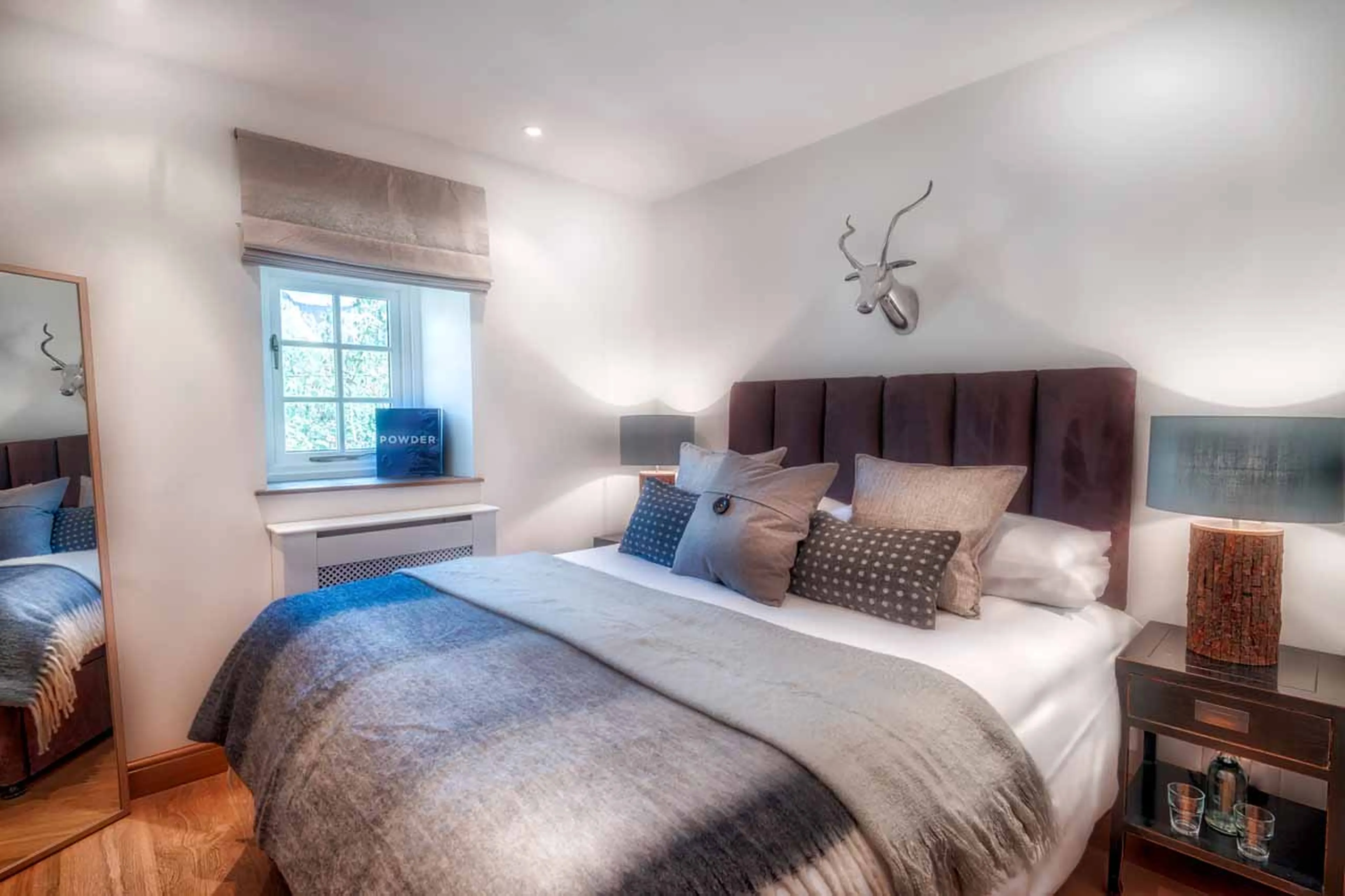 Bedroom three at Chalet 46˚ in Morzine