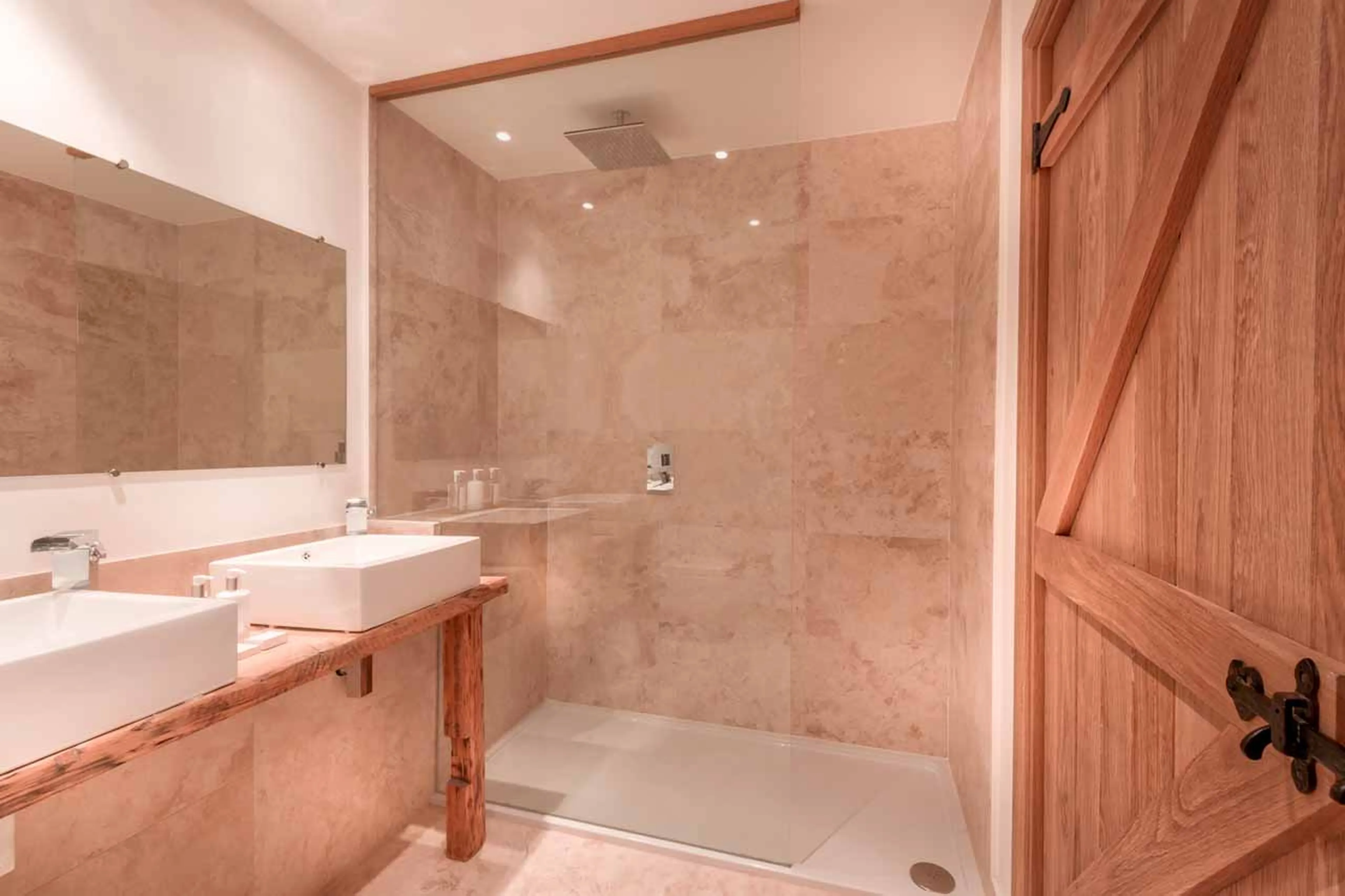 Bathroom five at Chalet 46˚ in Morzine