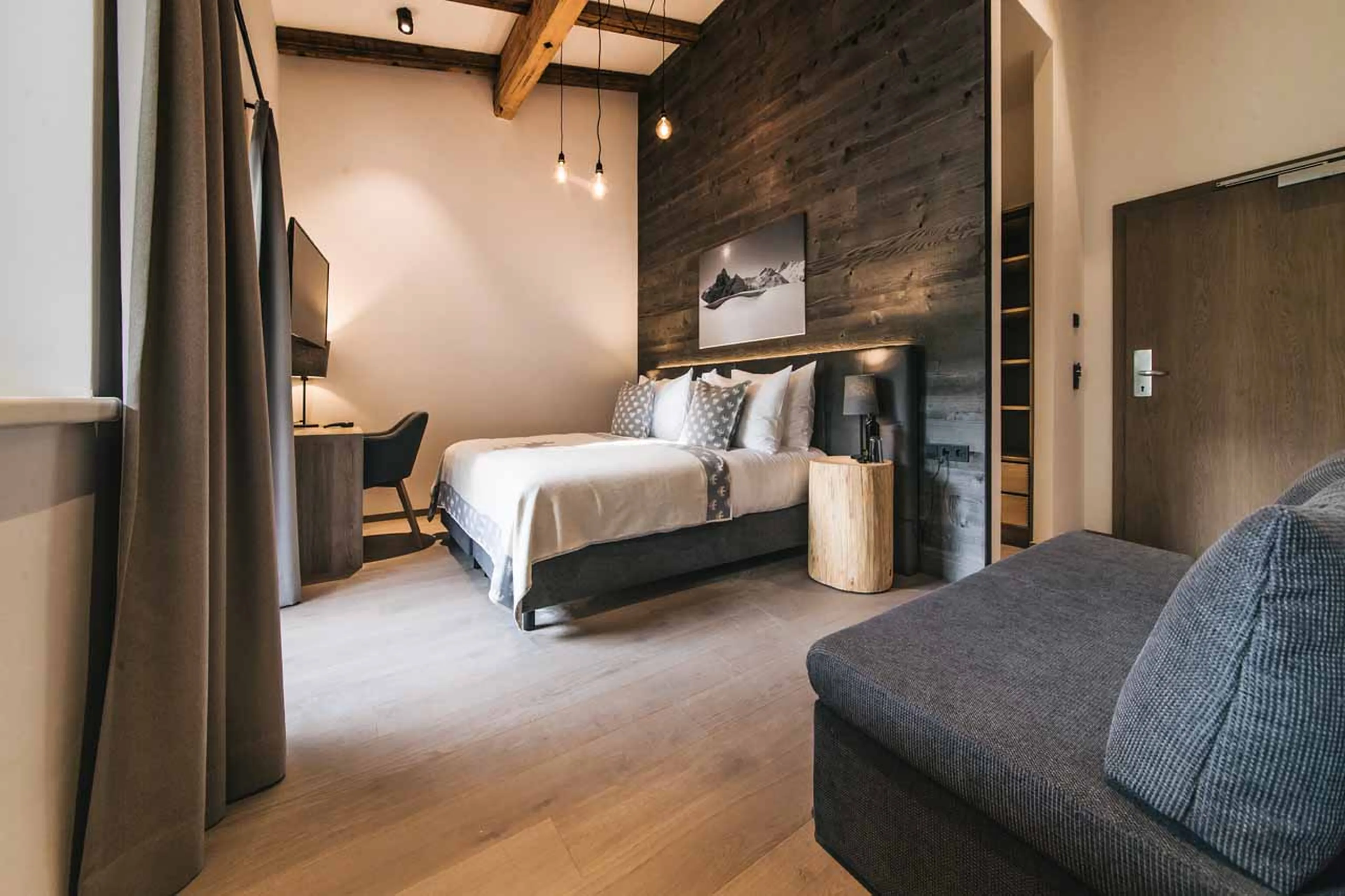 Bedroom two at Chalet 47 in St Anton