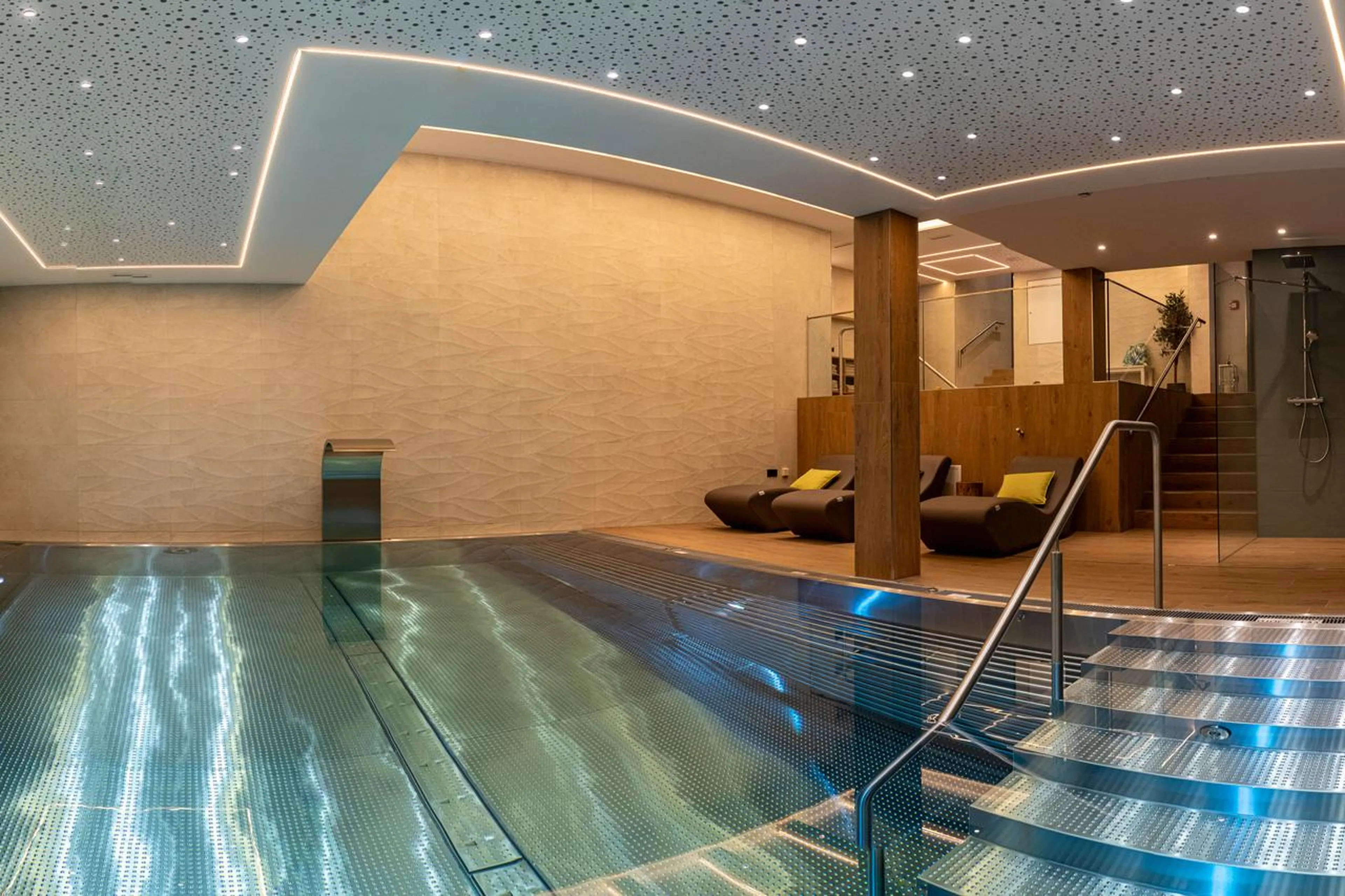 Swimming pool at Chalet 47 in St Anton