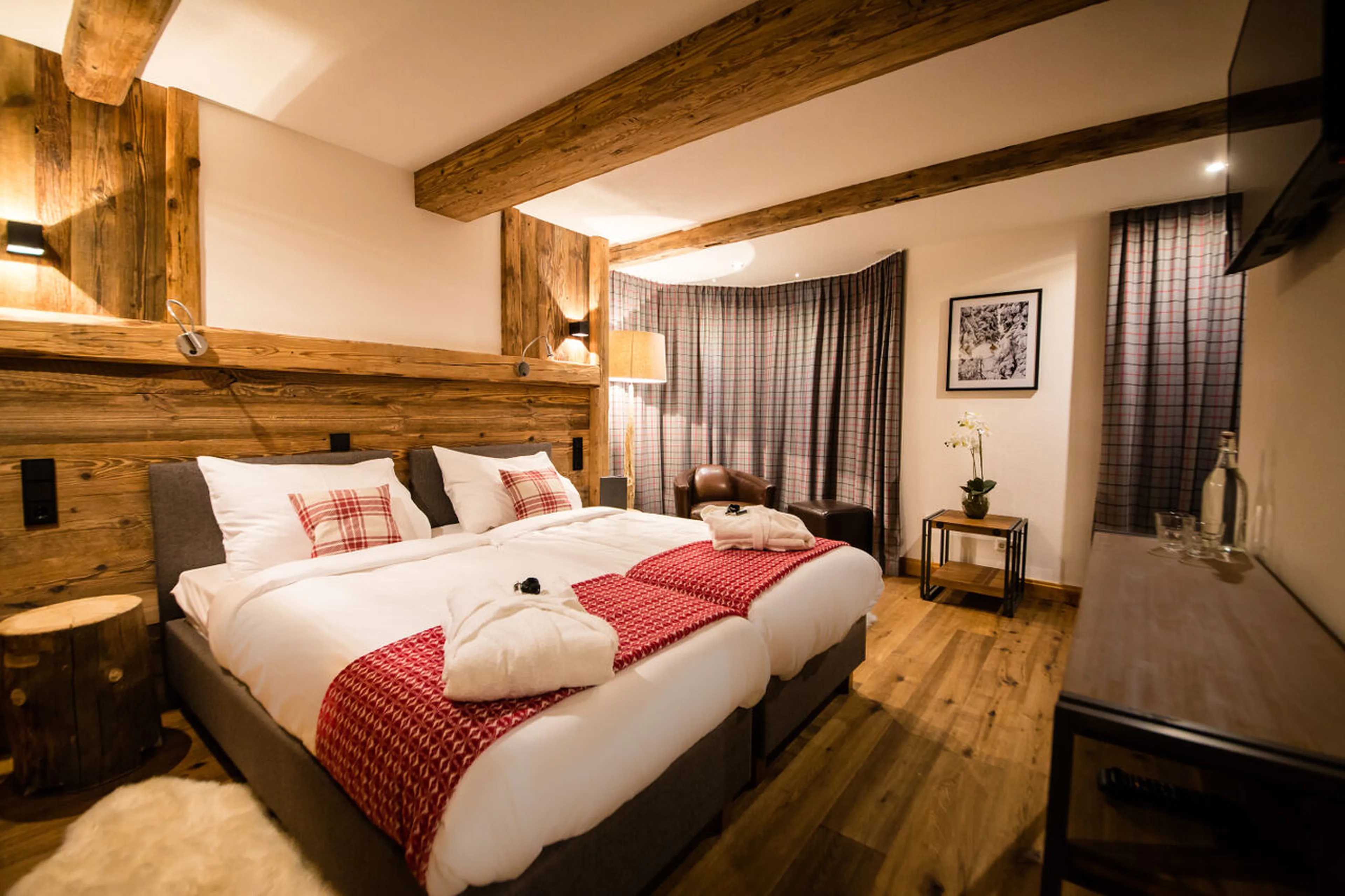 Bedroom two at Chalet 53 in St Anton