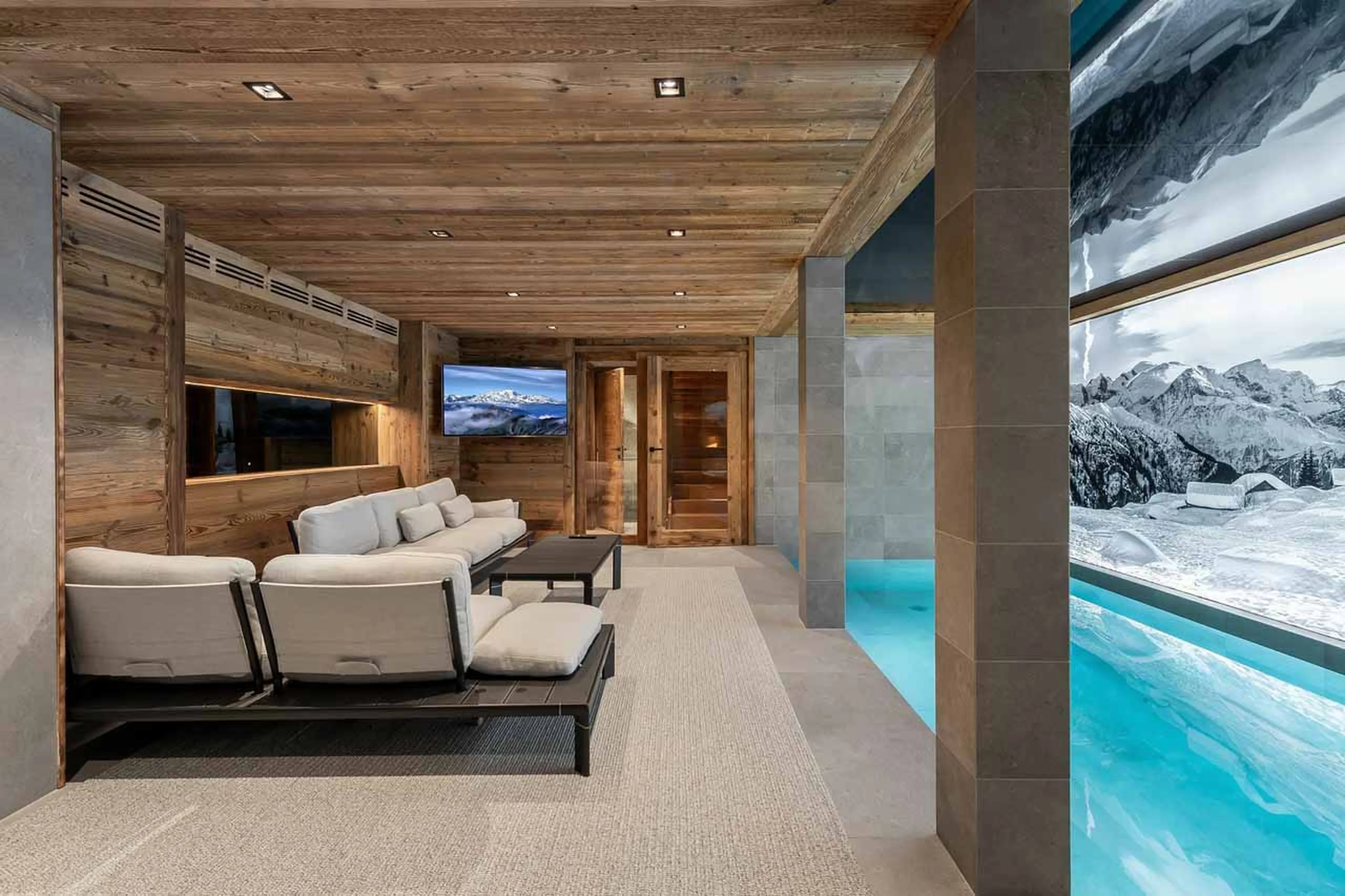Spa at Chalet CIUK in Courchevel 1550