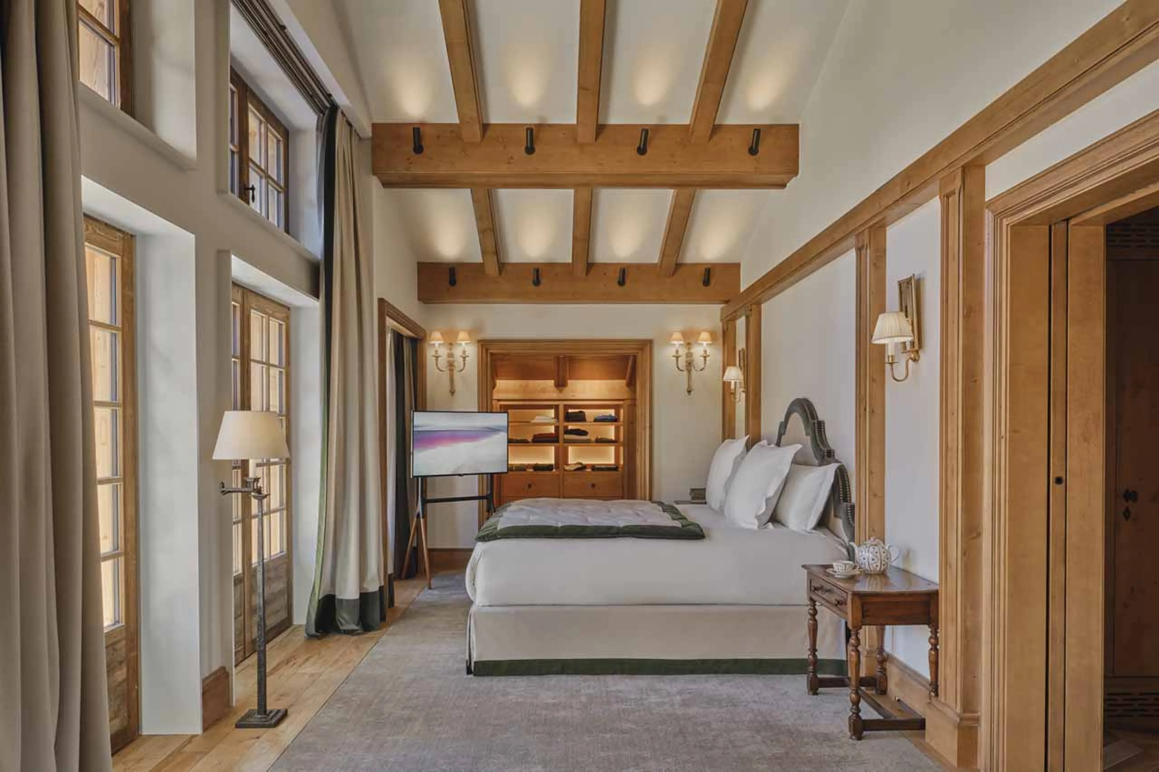 Bedroom one at Chalet Airelles 1992 in Courchevel 1850