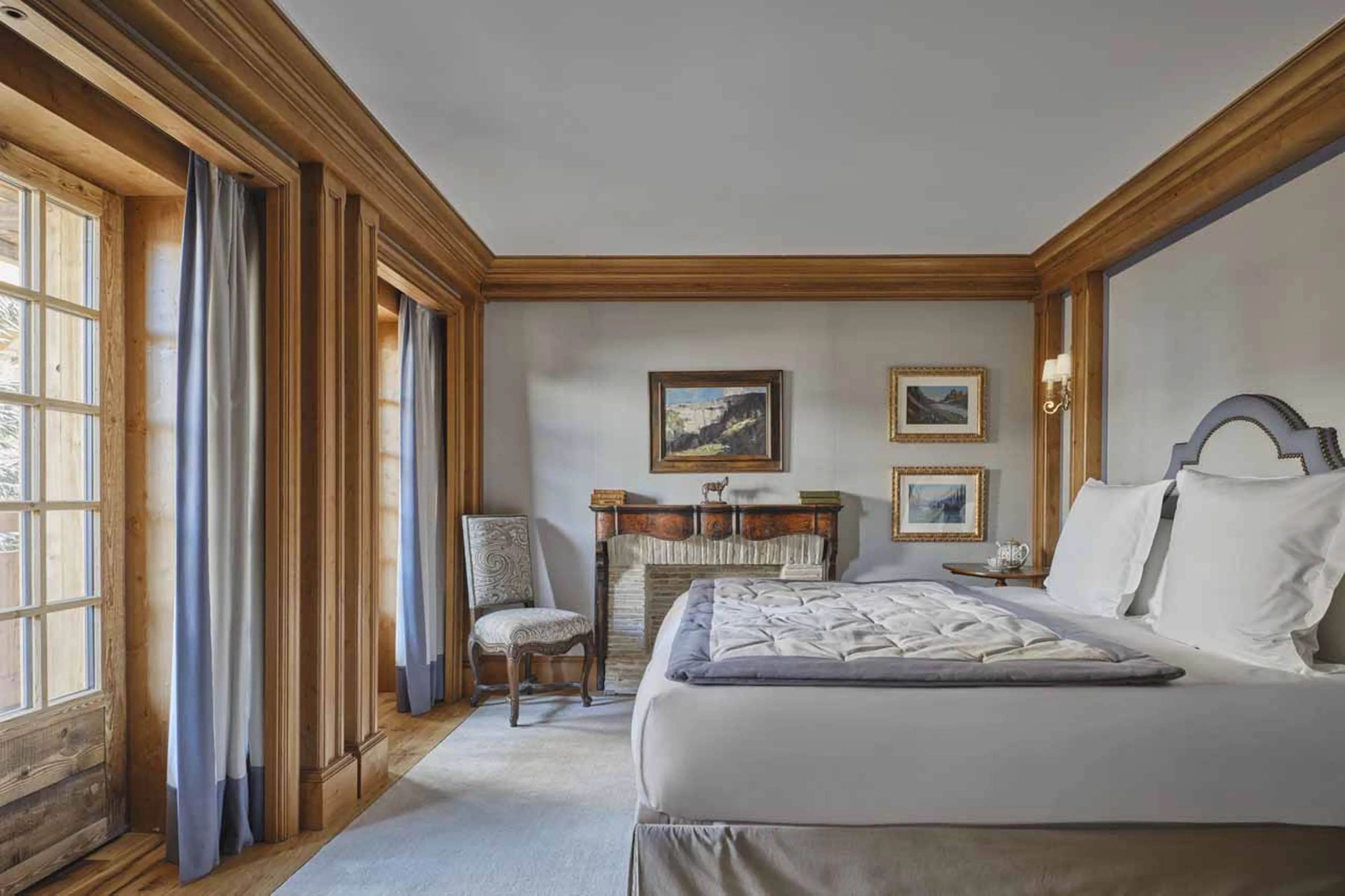 Bedroom three at Chalet Airelles 1992 in Courchevel 1850