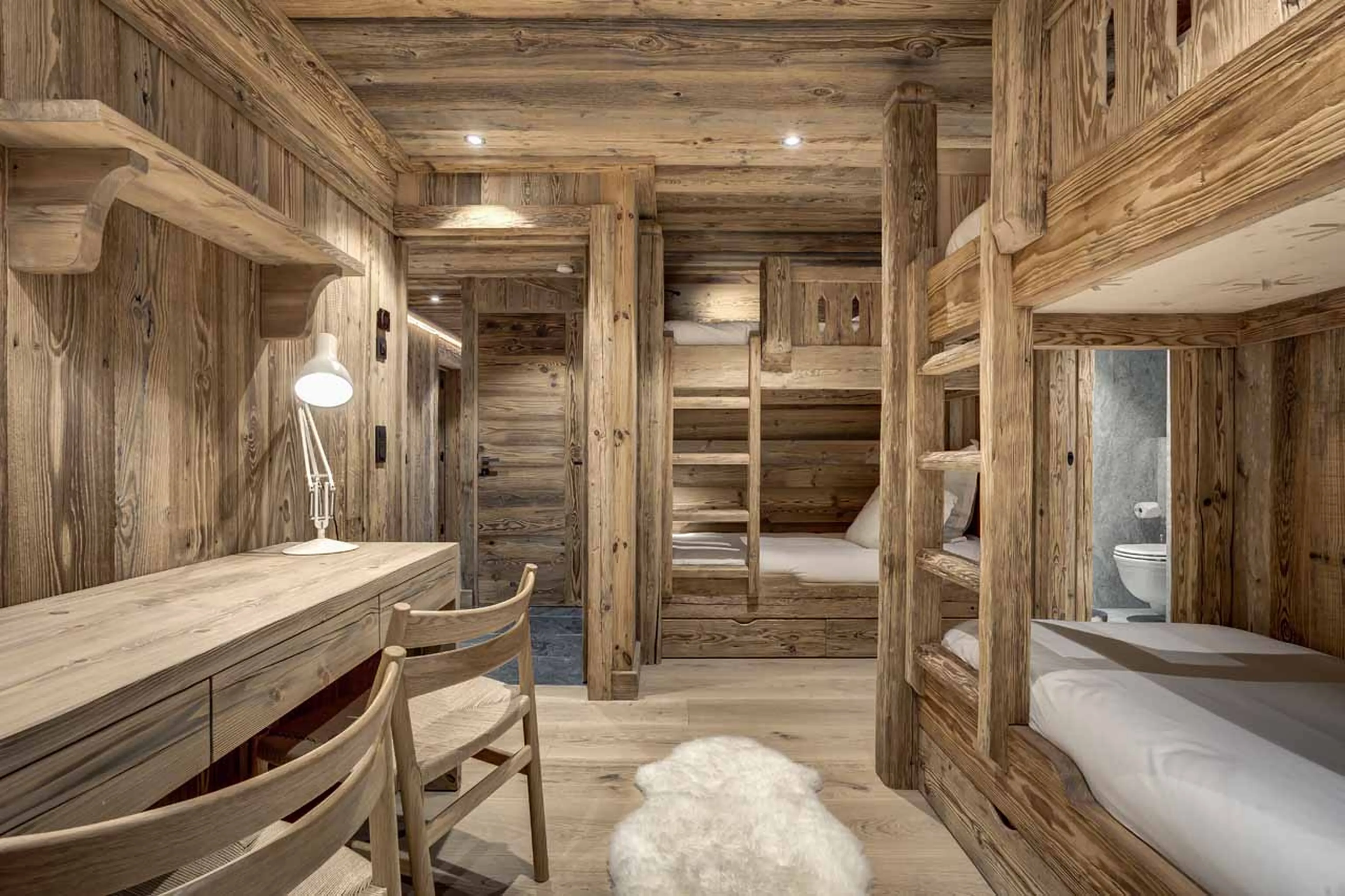 Bedroom four at Chalet Alaska in Chamonix