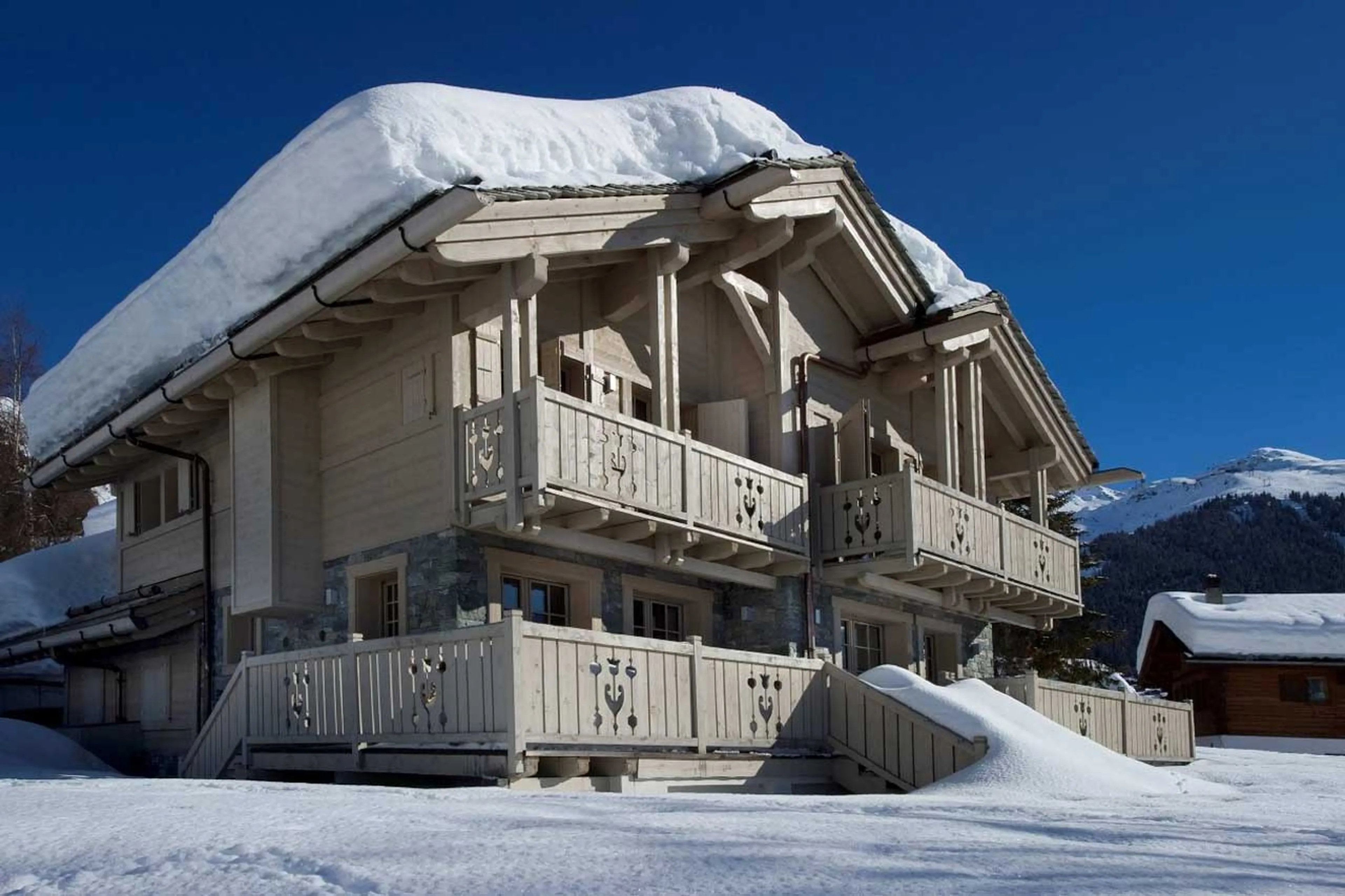 Exterior of Chalet Albert Luc in Verbier