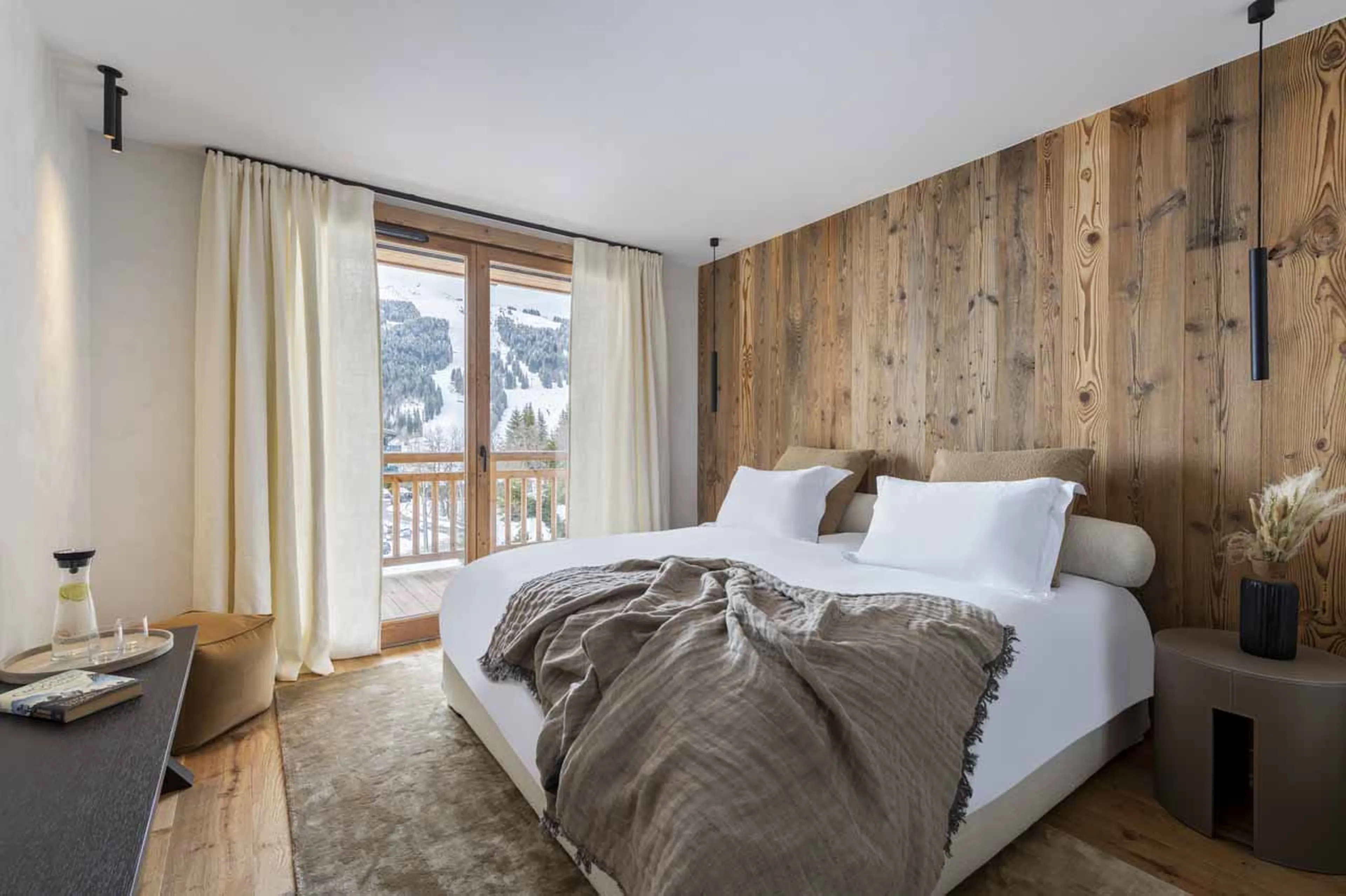 Bedroom 1 at Chalet Alena in Les Gets