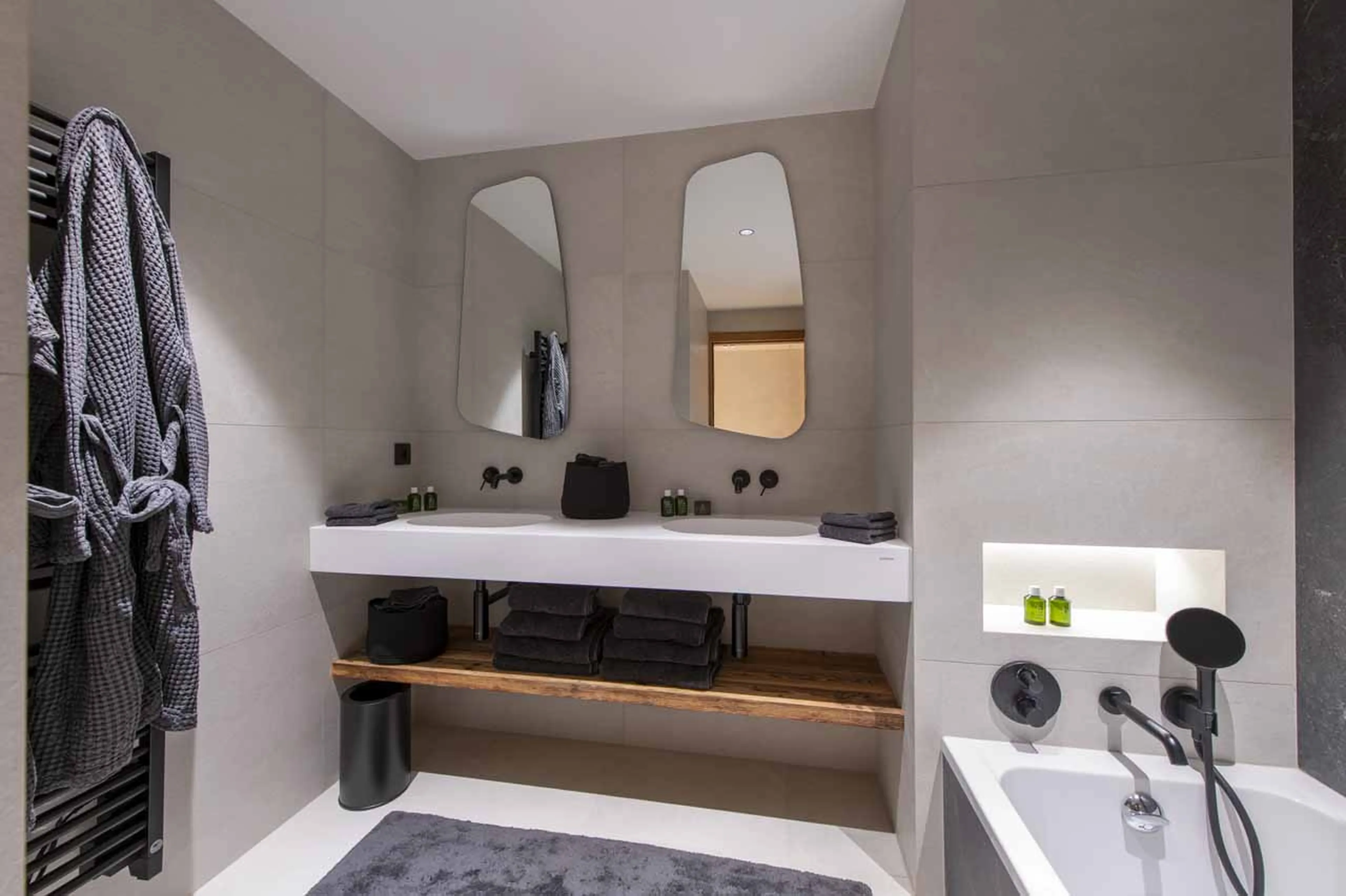 Ground floor bathroom at Chalet Alena in Les Gets