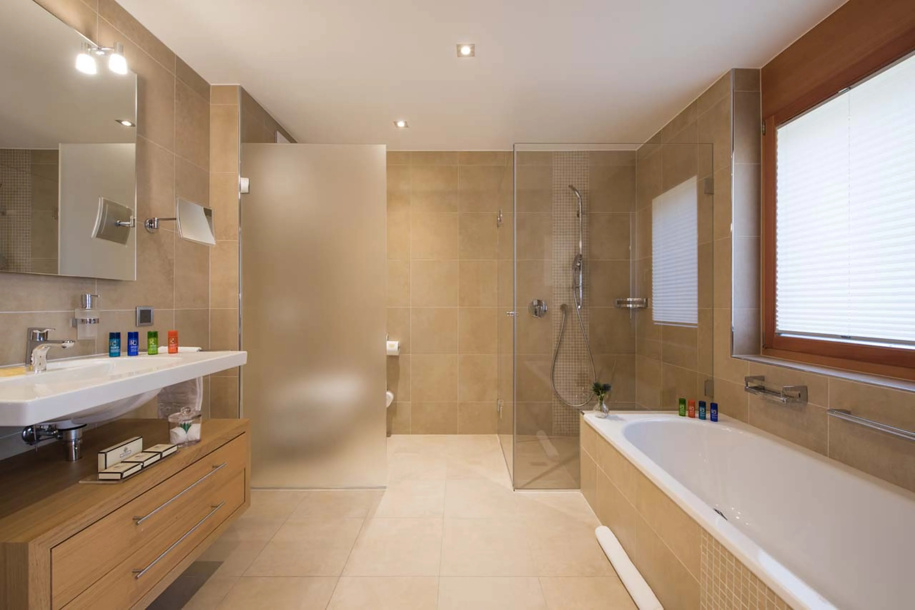 Bathroom six at Chalet Alex in Zermatt